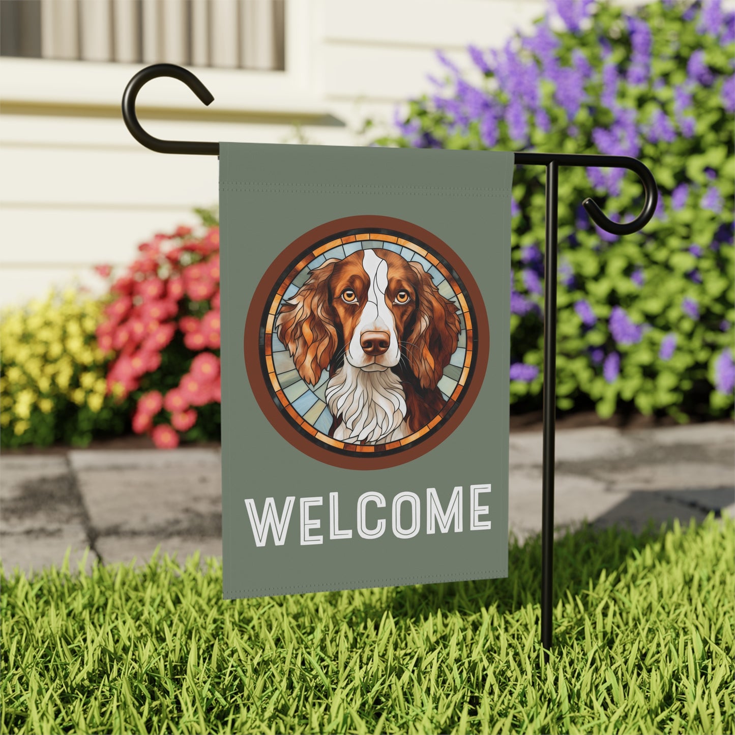 Brittany Welcome 2-Sded Garden & House Flag/Banner