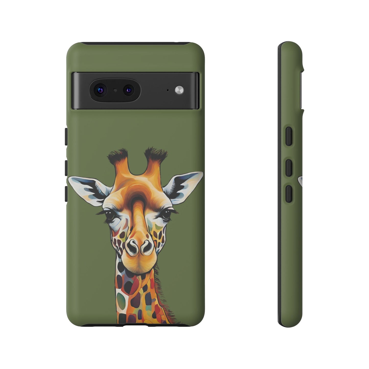 Giraffe Wildlife iPhone Samsung Galaxy Google Pixel Tough Cases