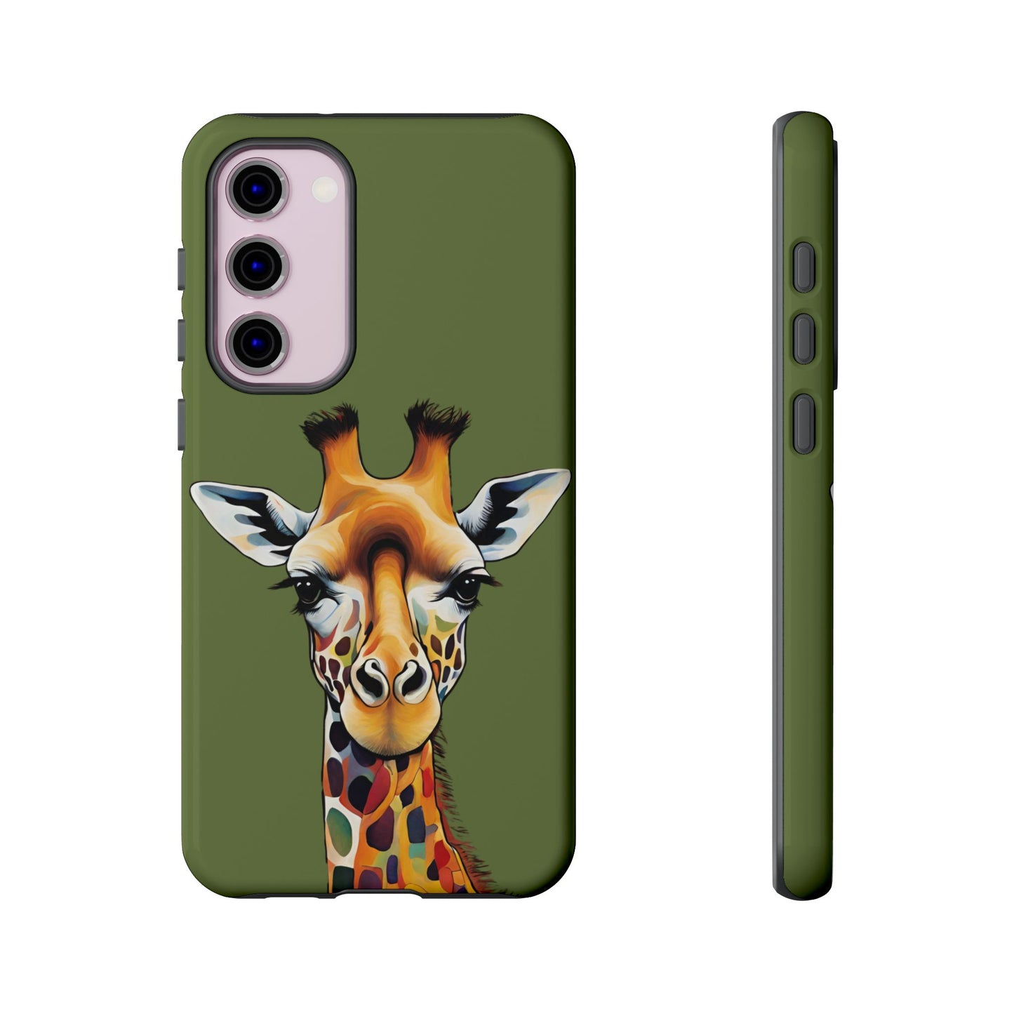 Giraffe Wildlife iPhone Samsung Galaxy Google Pixel Tough Cases