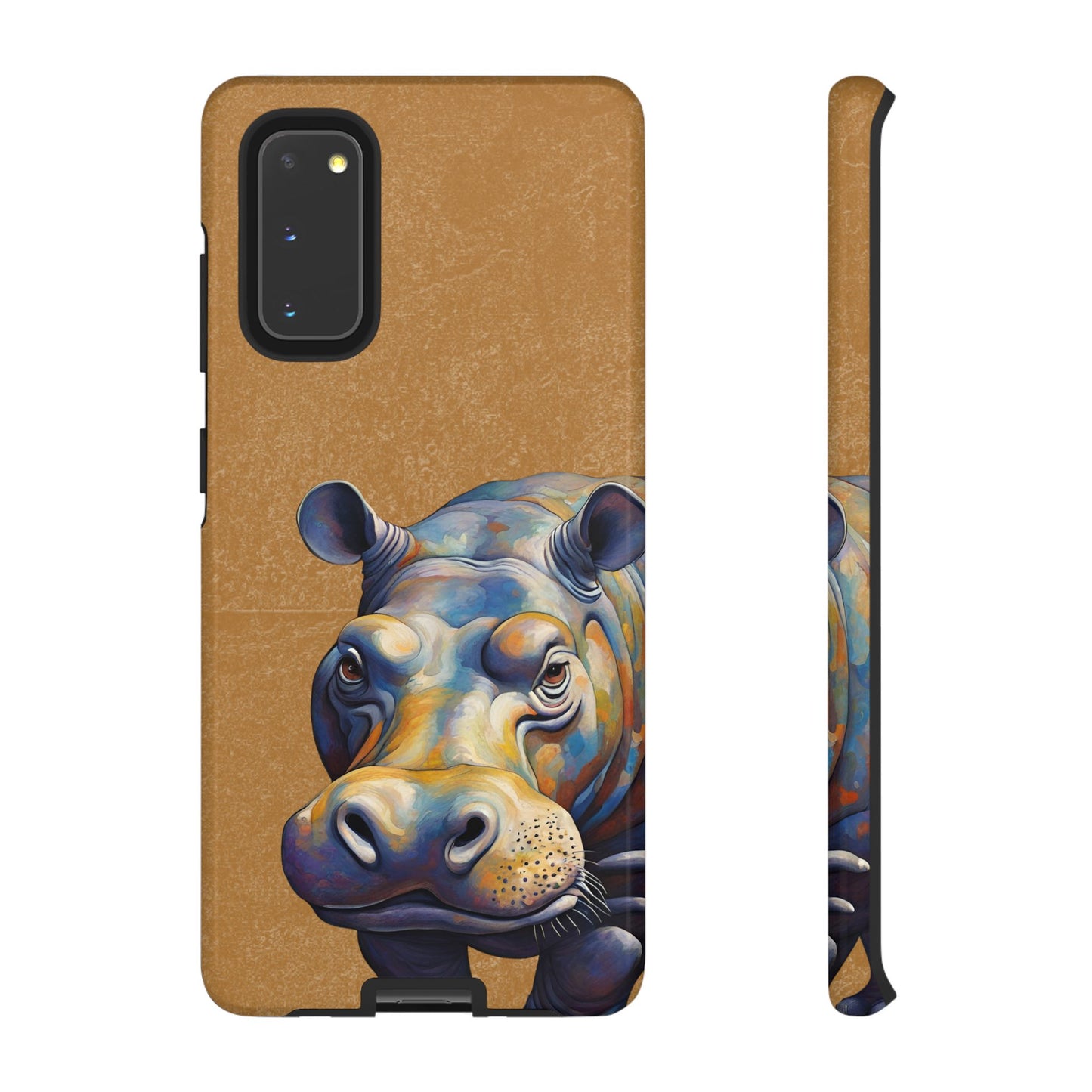 Hippo Wildlife iPhone Samsung Galaxy Google Pixel Tough Cases