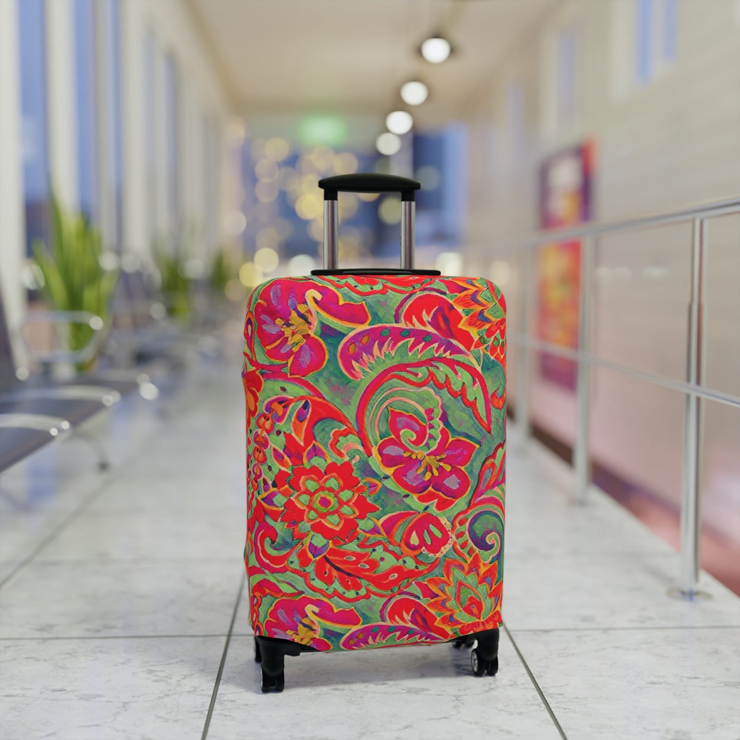 Tahiti Rich Abstract Luggage Cover