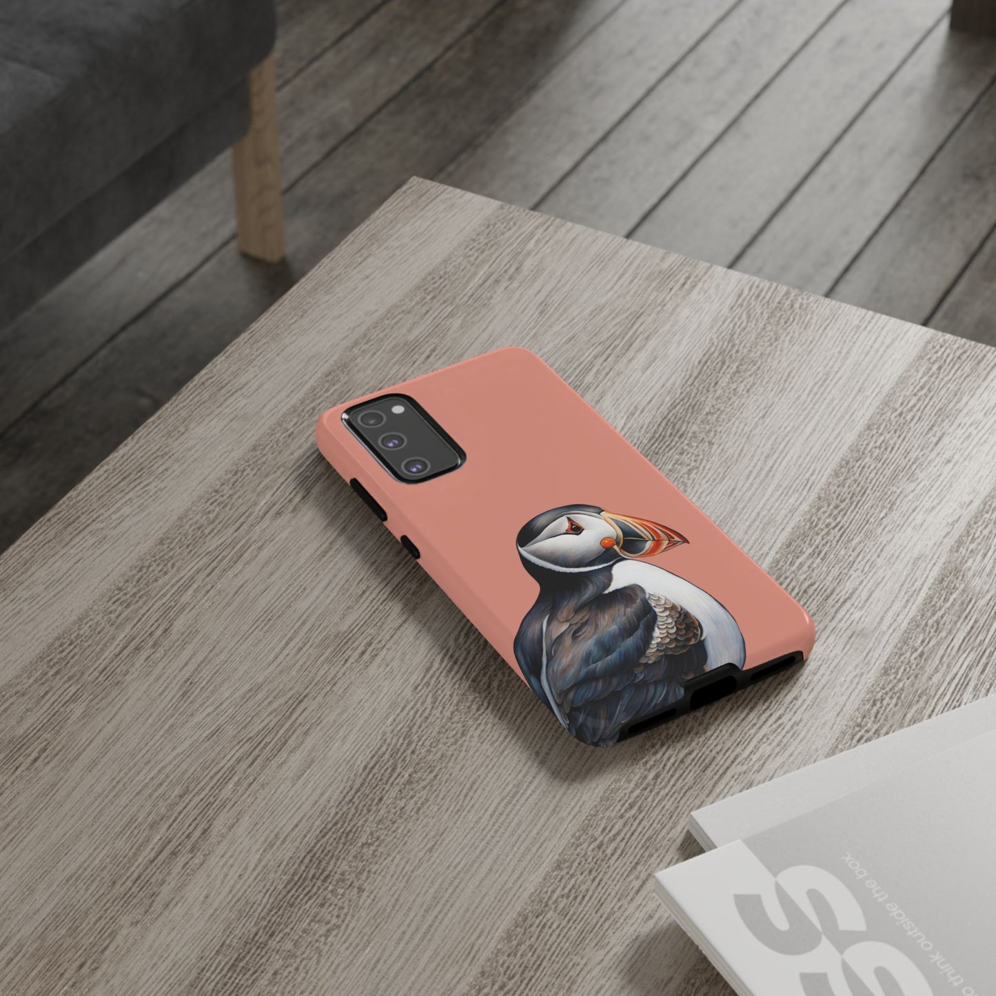 Puffin Wildlife iPhone Samsung Galaxy Google Pixel Tough Cases