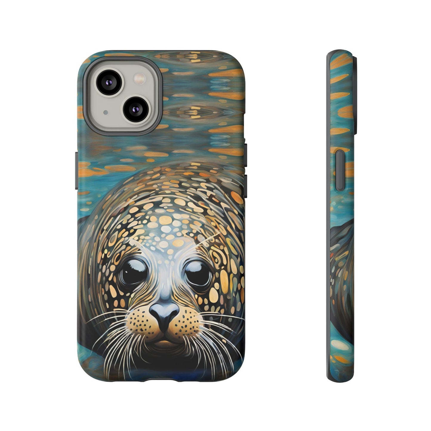 Harbor Seal Wildlife iPhone Samsung Galaxy Google Pixel Tough Cases