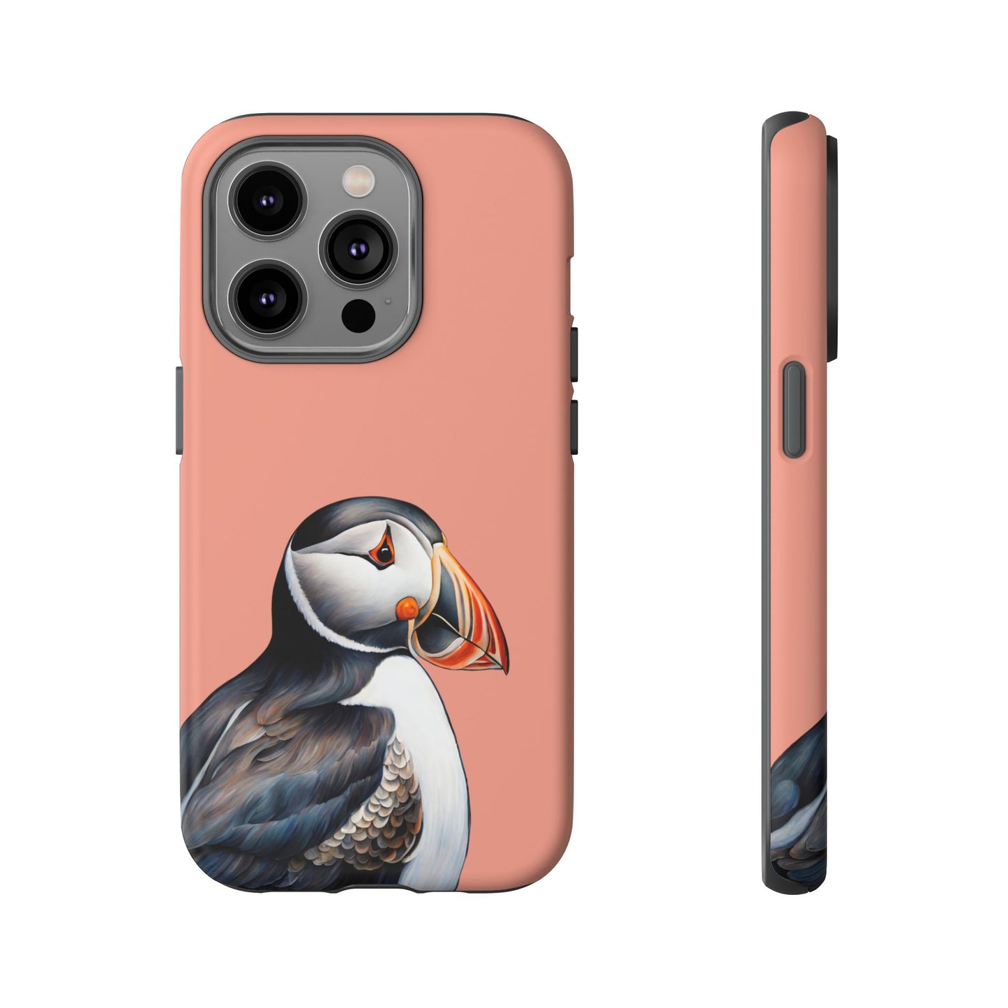 Puffin Wildlife iPhone Samsung Galaxy Google Pixel Tough Cases