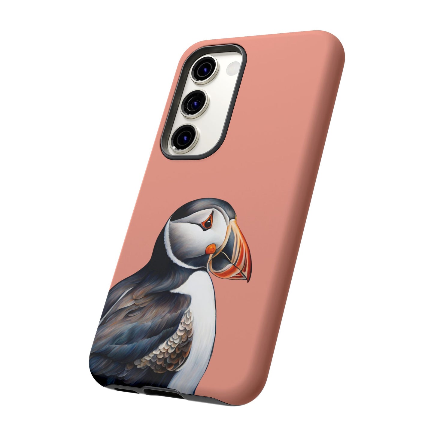 Puffin Wildlife iPhone Samsung Galaxy Google Pixel Tough Cases