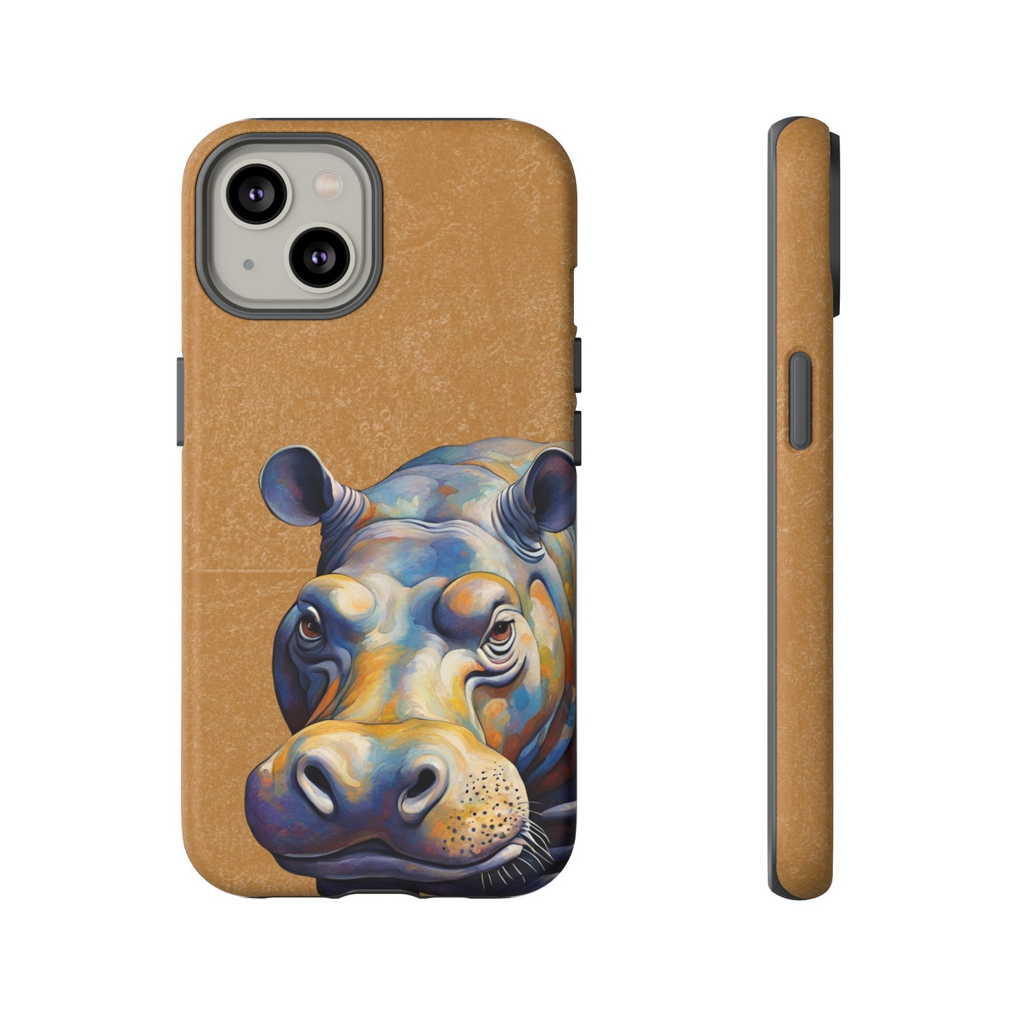 Hippo Wildlife iPhone Samsung Galaxy Google Pixel Tough Cases