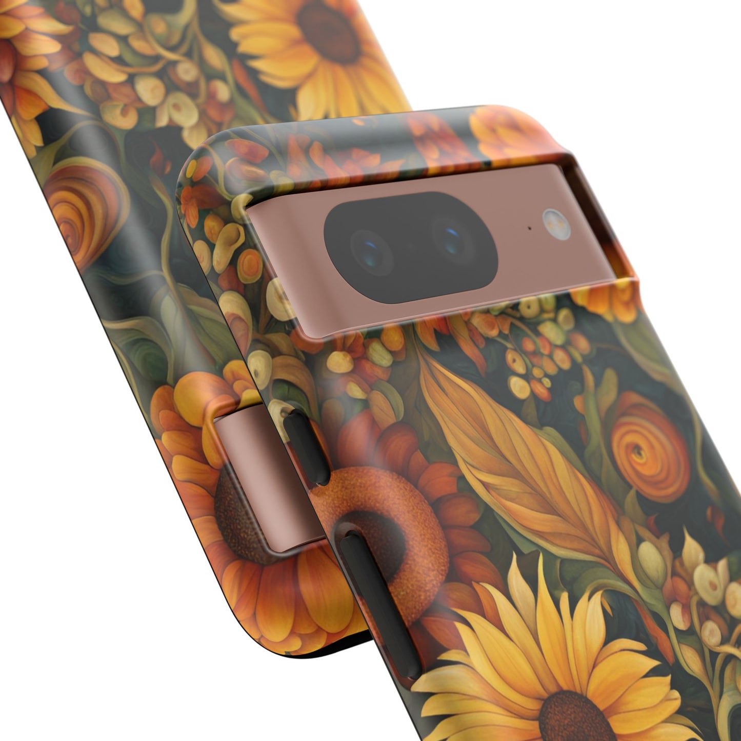 Autumn Flowers iPhone Samsung Galaxy Google Pixel Tough Cases