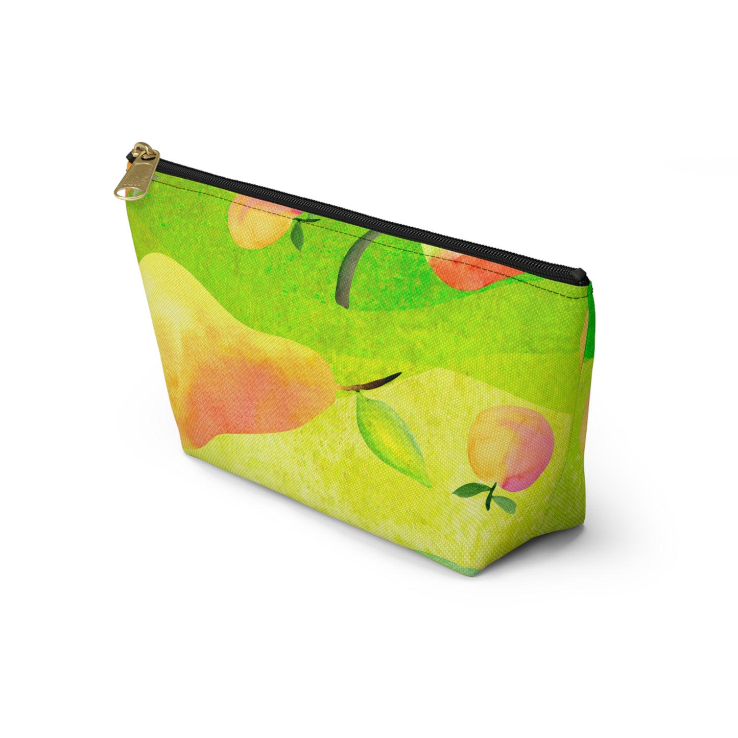 Pears & Apples Accessory Pouch w T-bottom