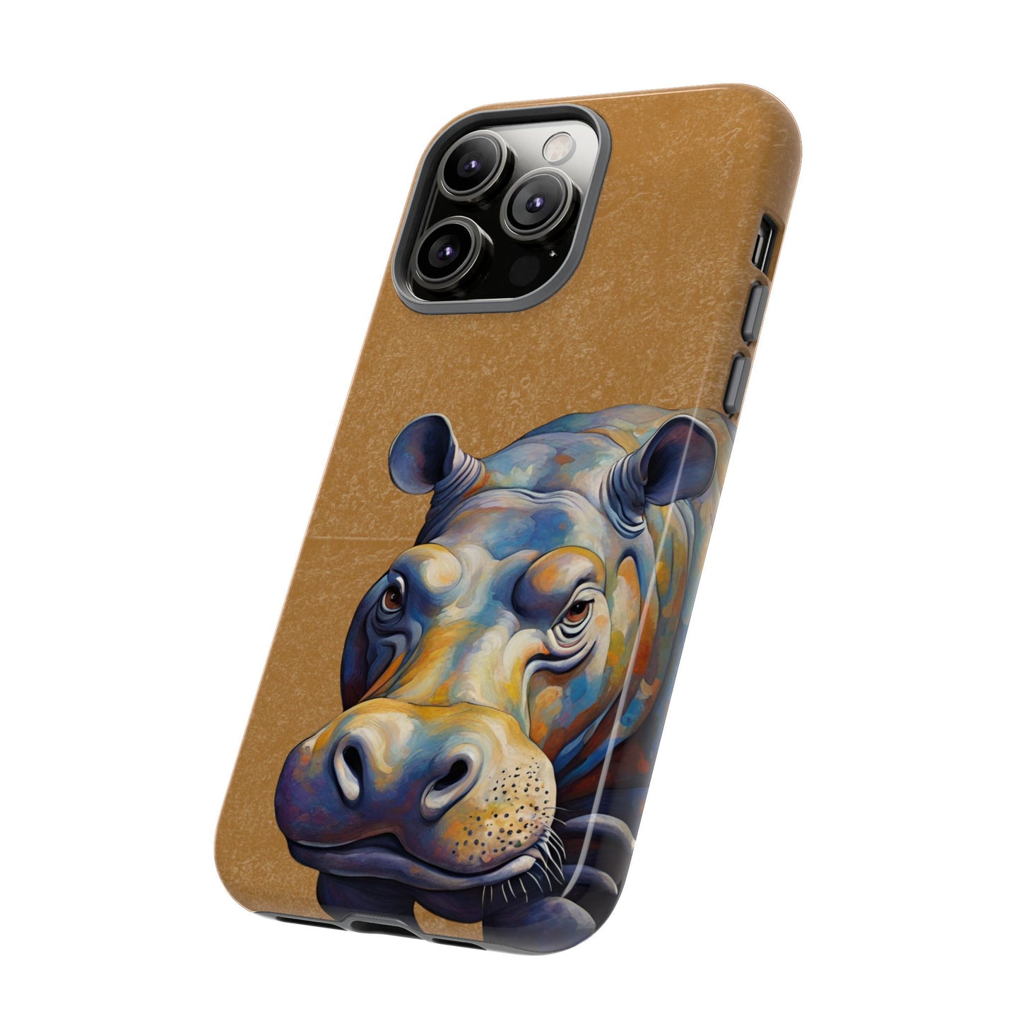 Hippo Wildlife iPhone Samsung Galaxy Google Pixel Tough Cases