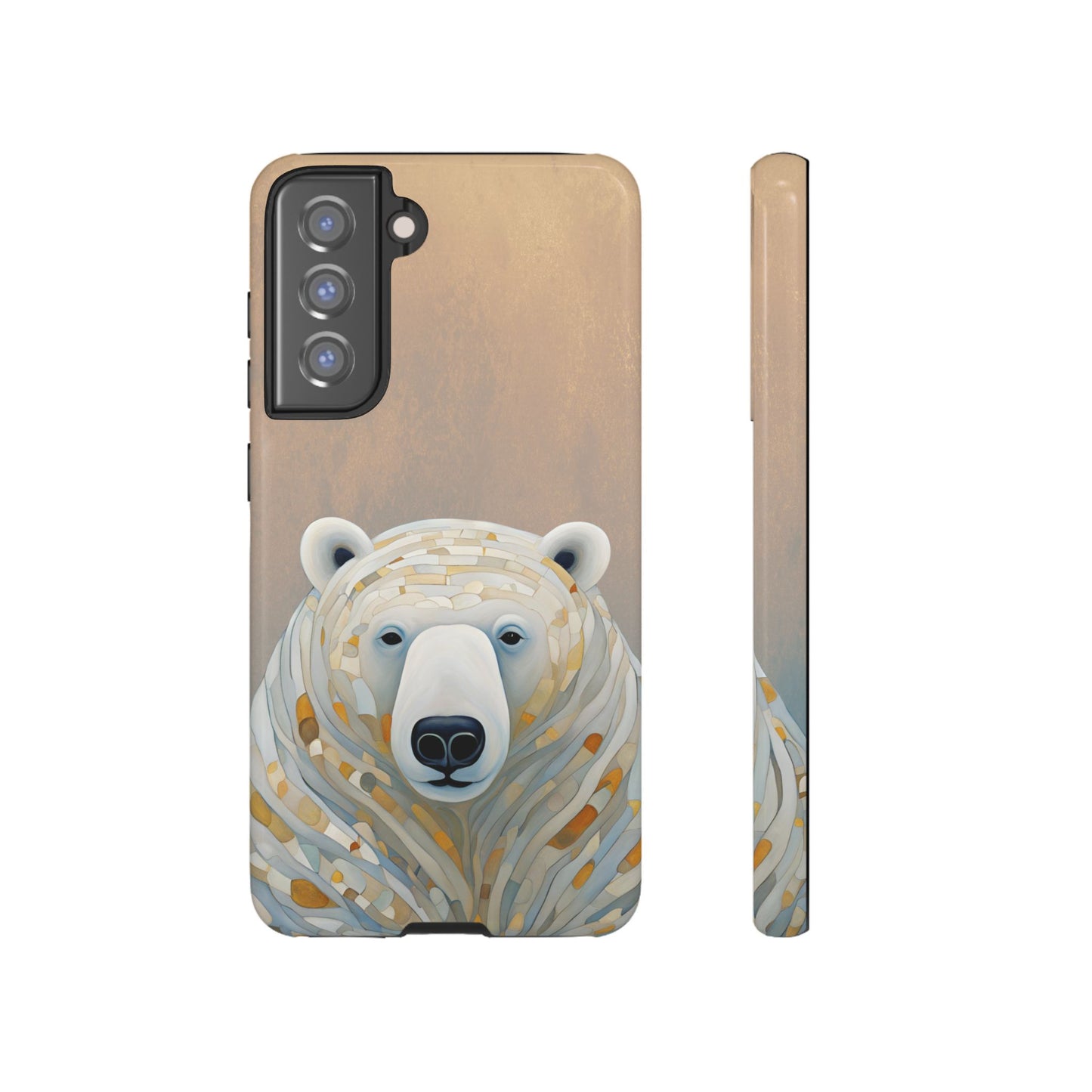 Polar Bear Wildlife iPhone Samsung Galaxy Google Pixel Tough Cases