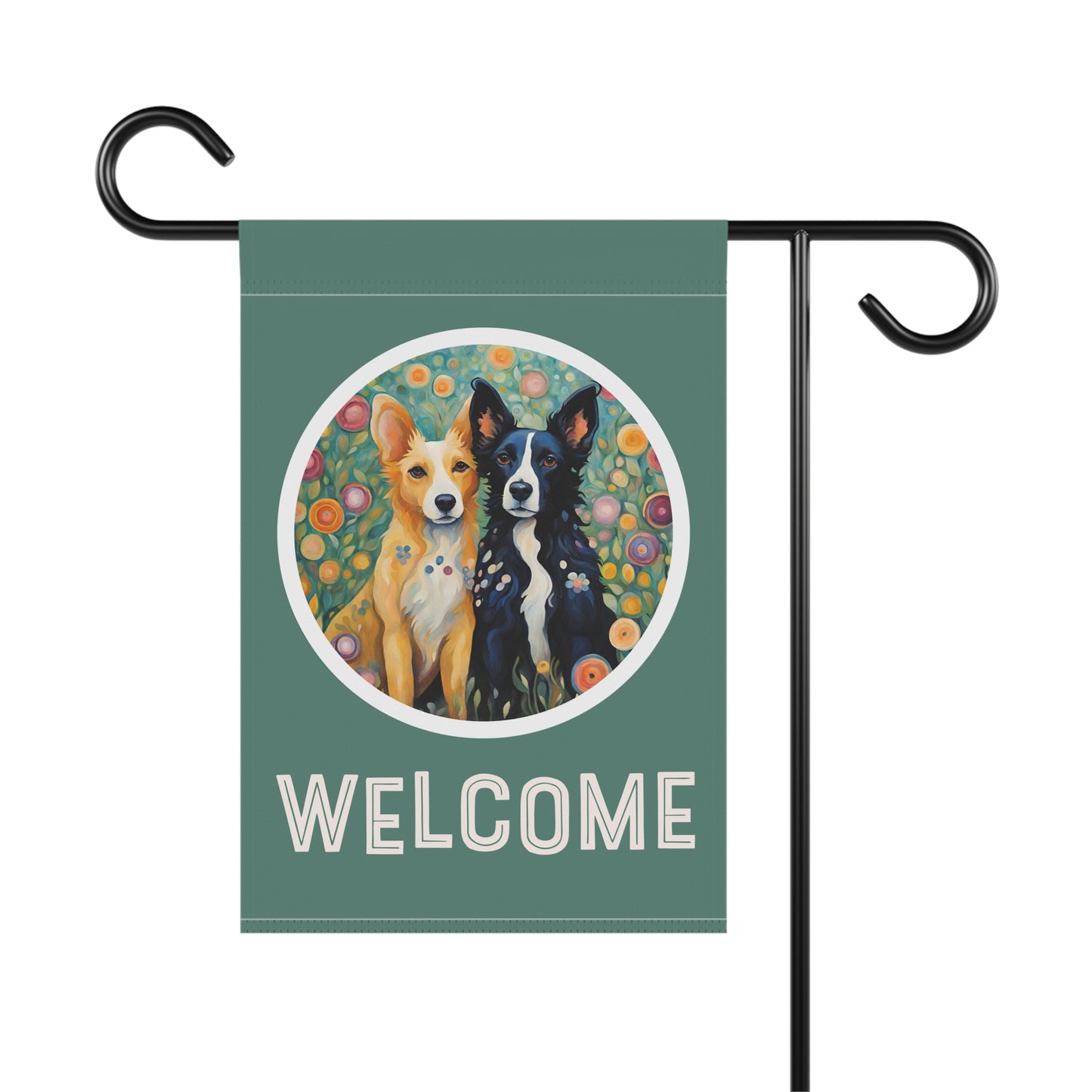 Pete & Doug 2 Welcome 2-Sided Garden & House Flag/Banner
