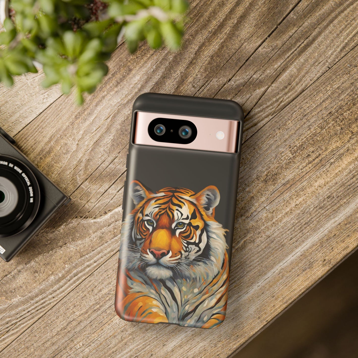 Tiger Wildlife iPhone Samsung Galaxy Google Pixel Tough Cases