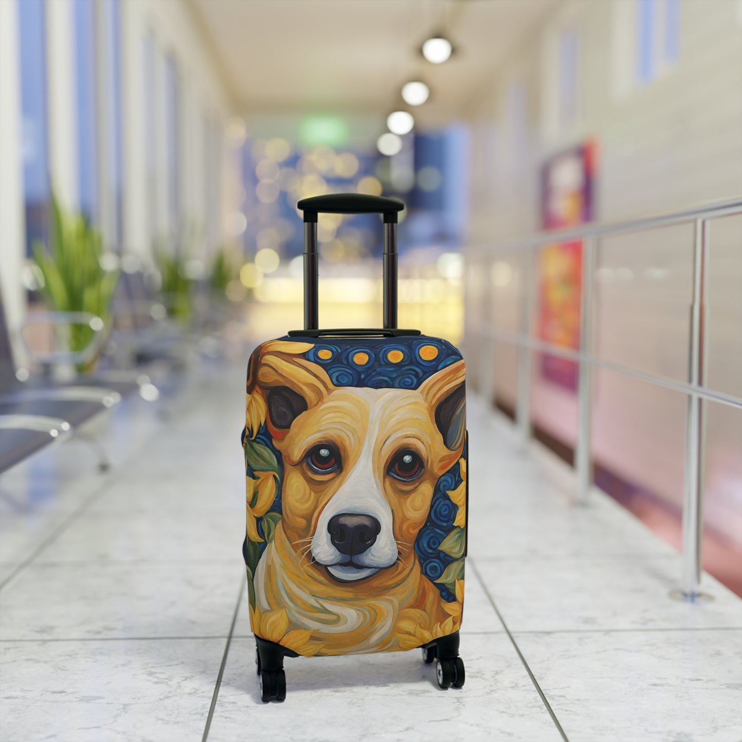 Sunflower Sam Luggage Cover ONLY