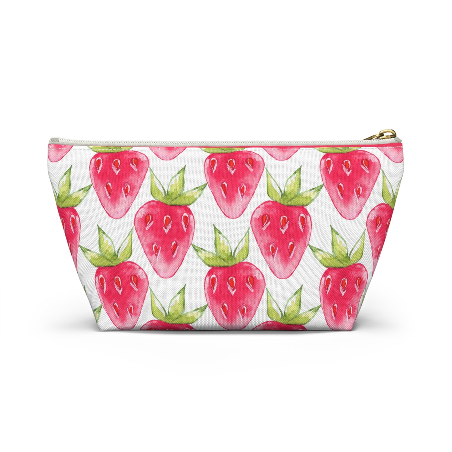 Strawberry Fields Accessory Pouch w T-bottom