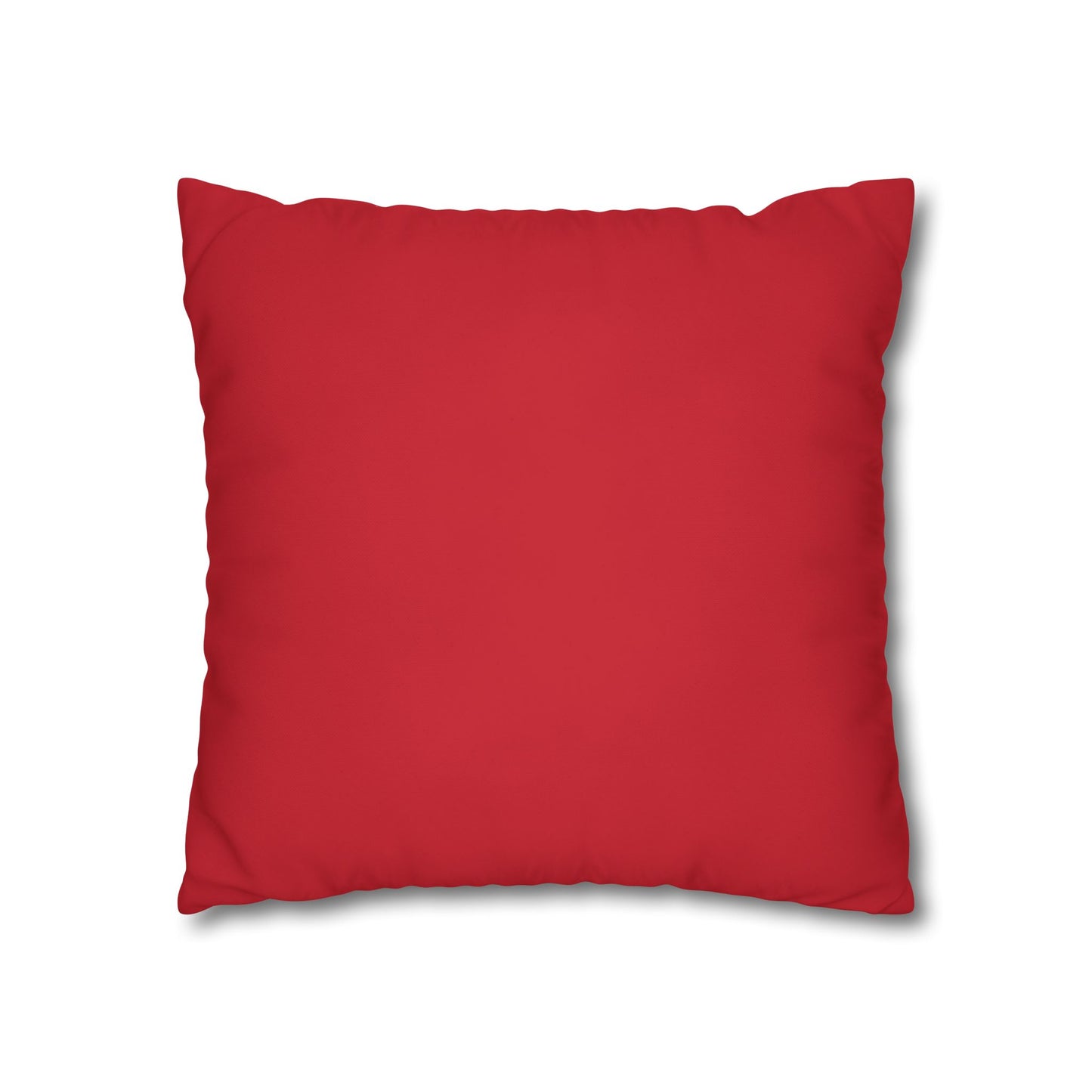 All Wrapped Up Holiday Square Poly Canvas Pillowcase