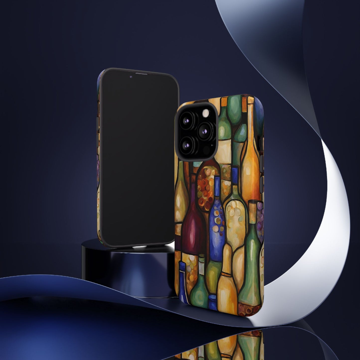 Vino Abstract iPhone Samsung Galaxy Google Pixel Tough Cases