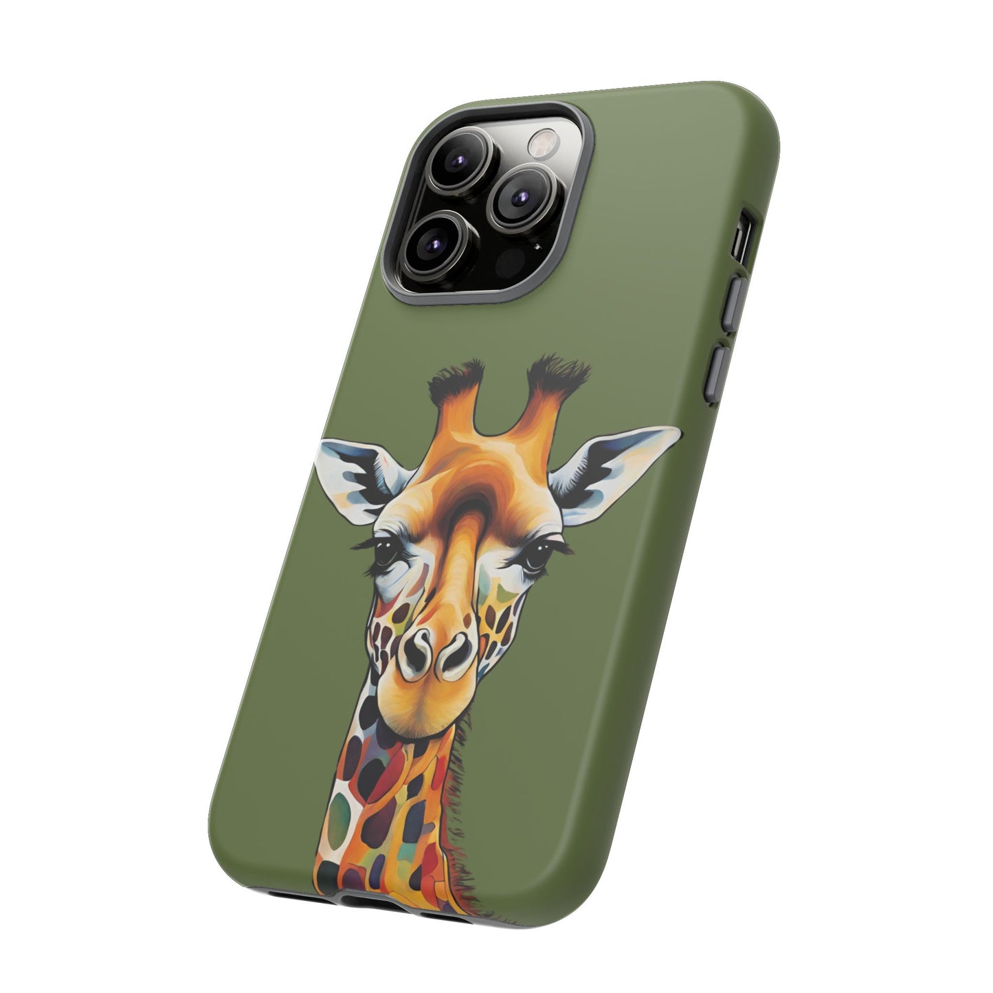 Giraffe Wildlife iPhone Samsung Galaxy Google Pixel Tough Cases