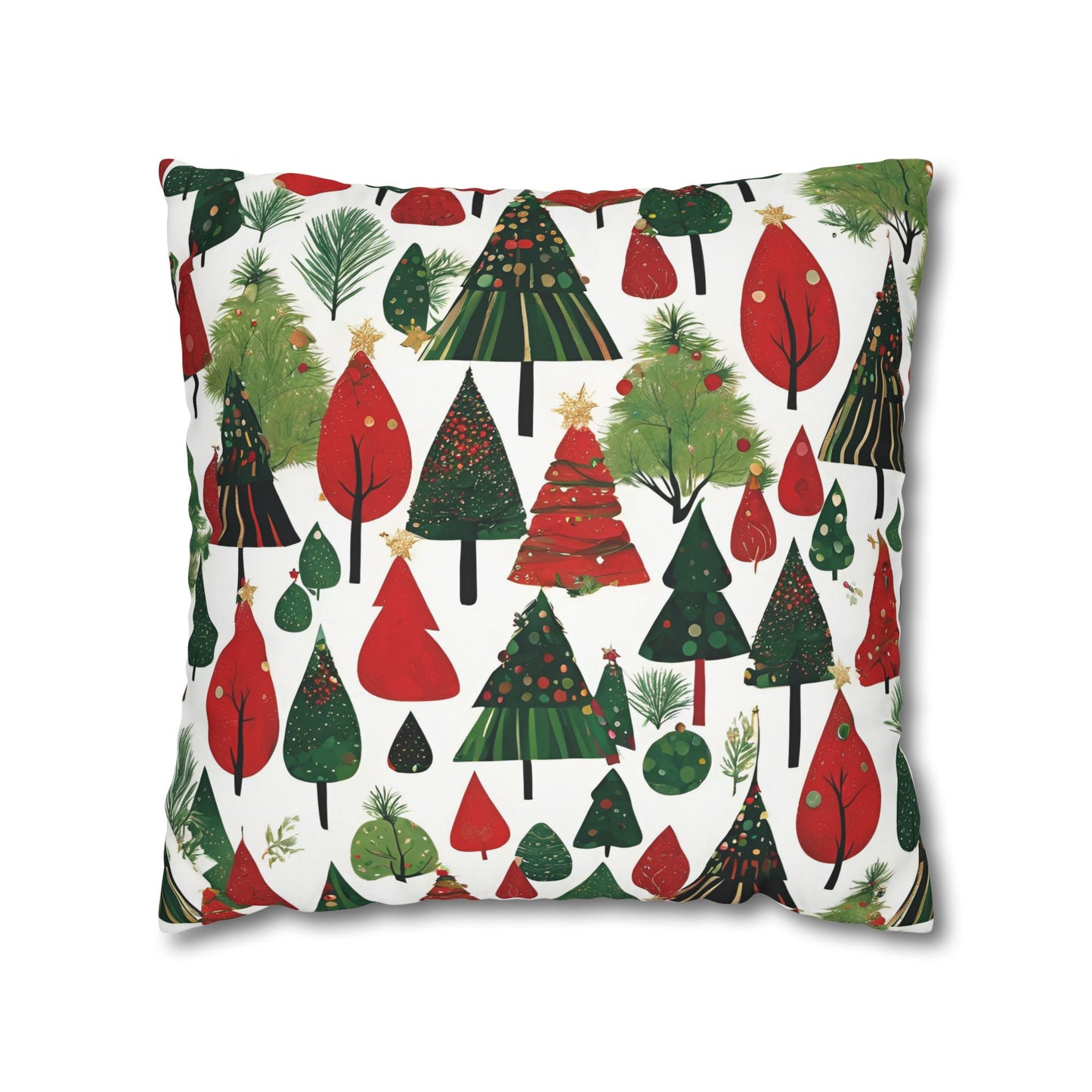 Desert Pines Square Poly Canvas Pillowcase