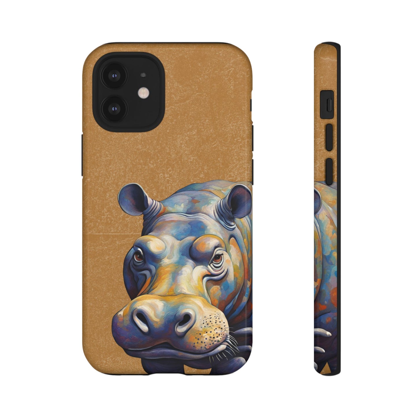 Hippo Wildlife iPhone Samsung Galaxy Google Pixel Tough Cases