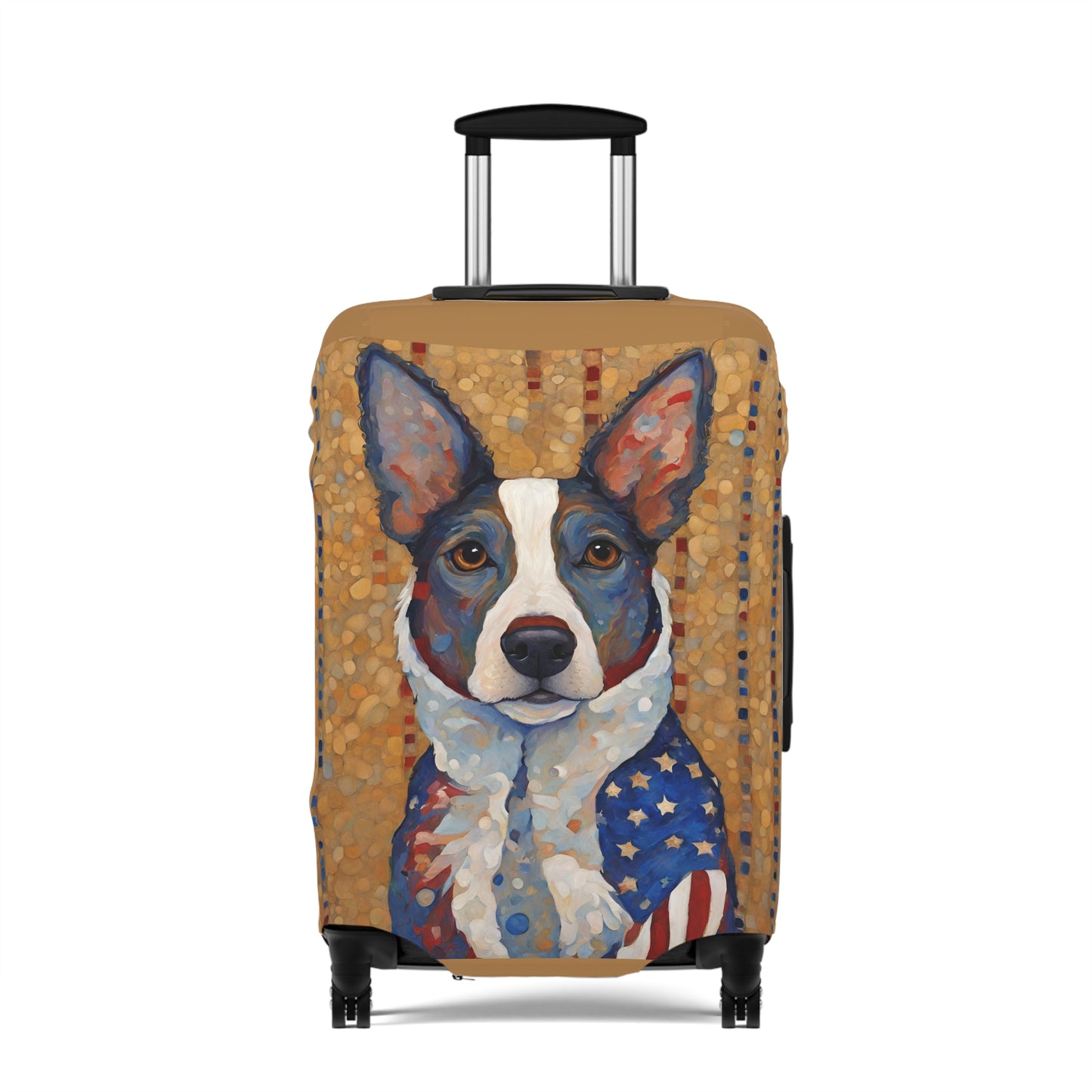 America Dog Luggage Cover