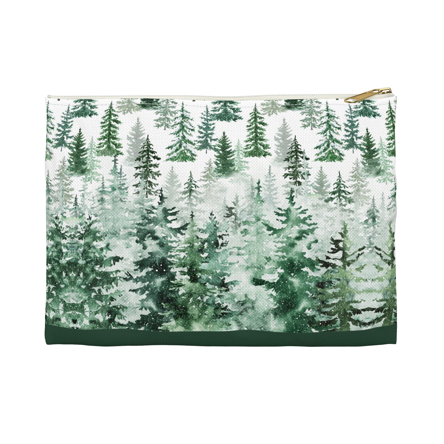 Pines in the Snow Accessory Pouch