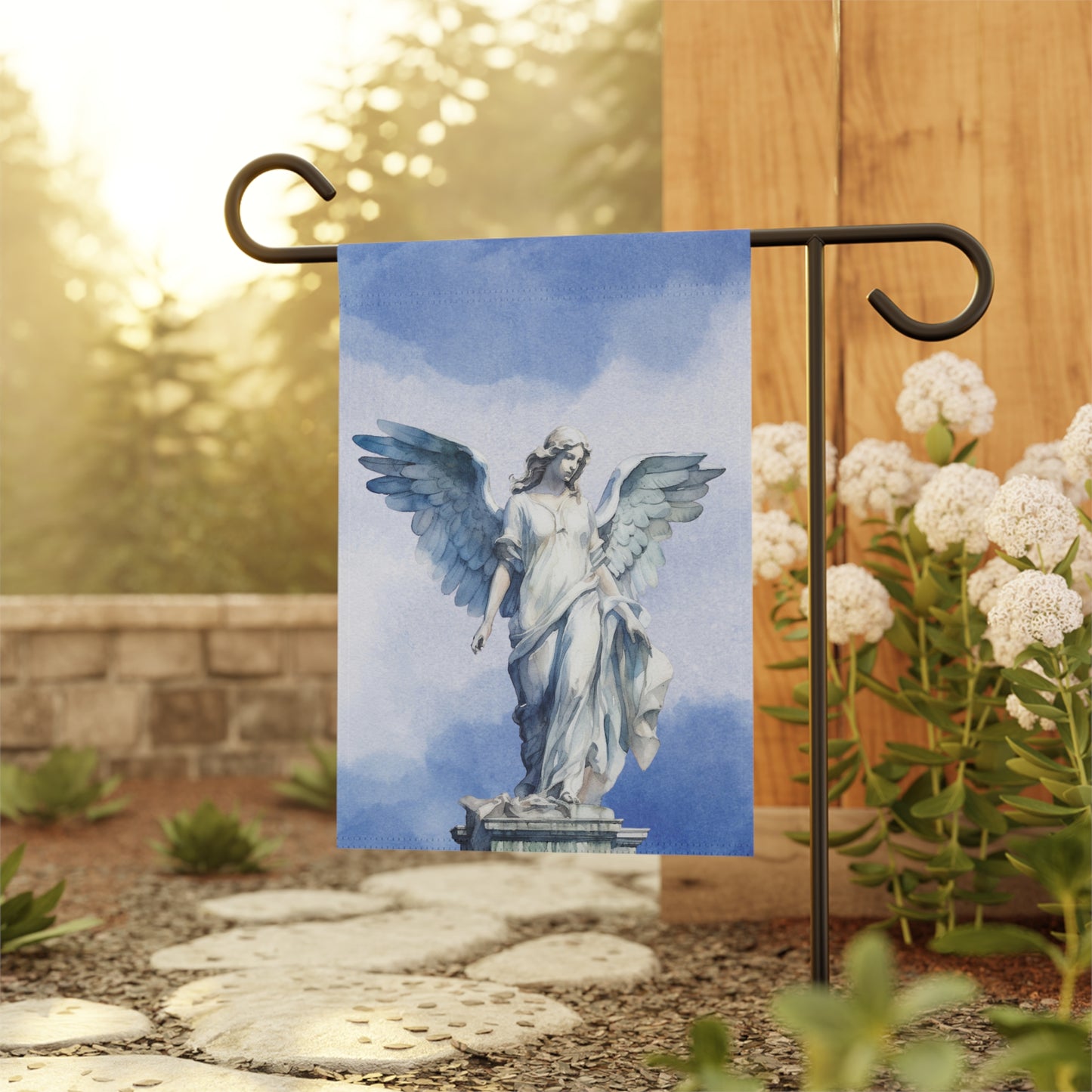 Sky Angel 2-Sided Garden & House Banner