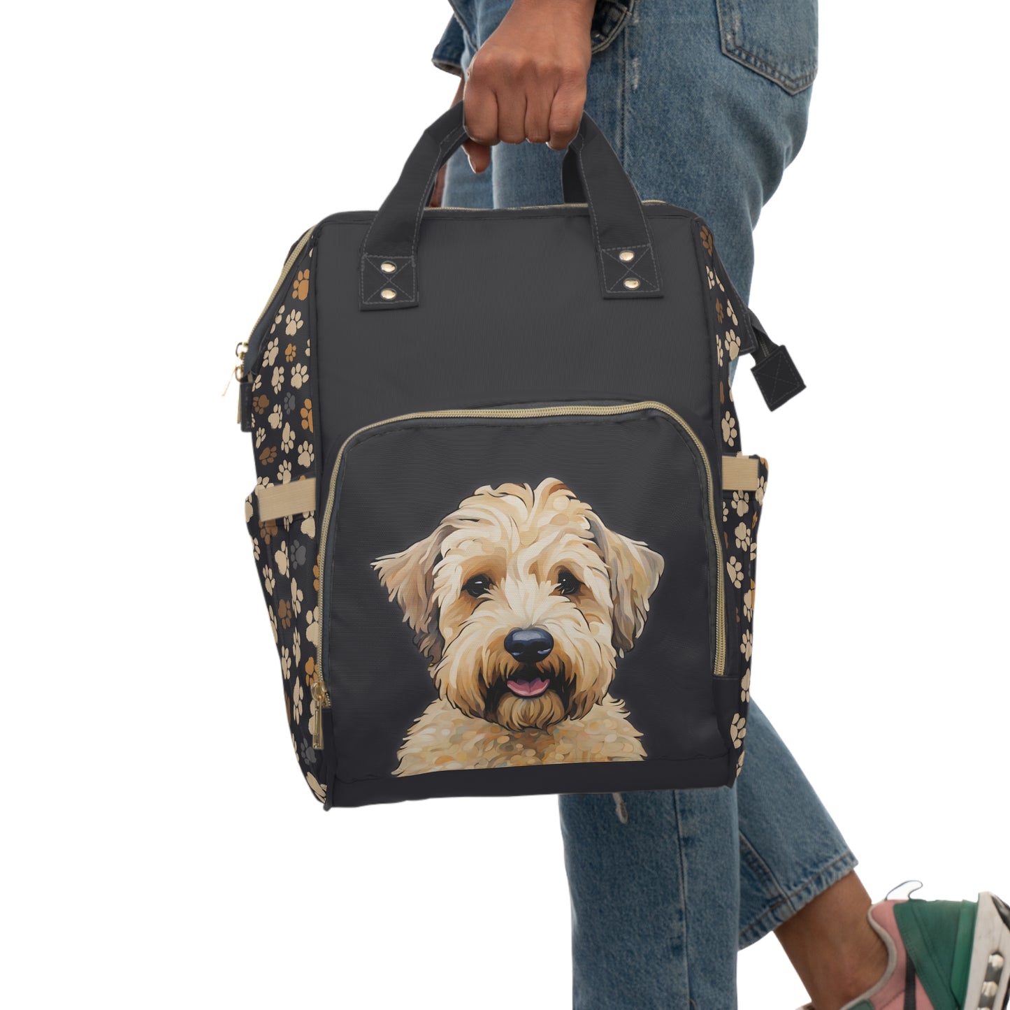 Wheaten Terrier Multifunctional Backpack