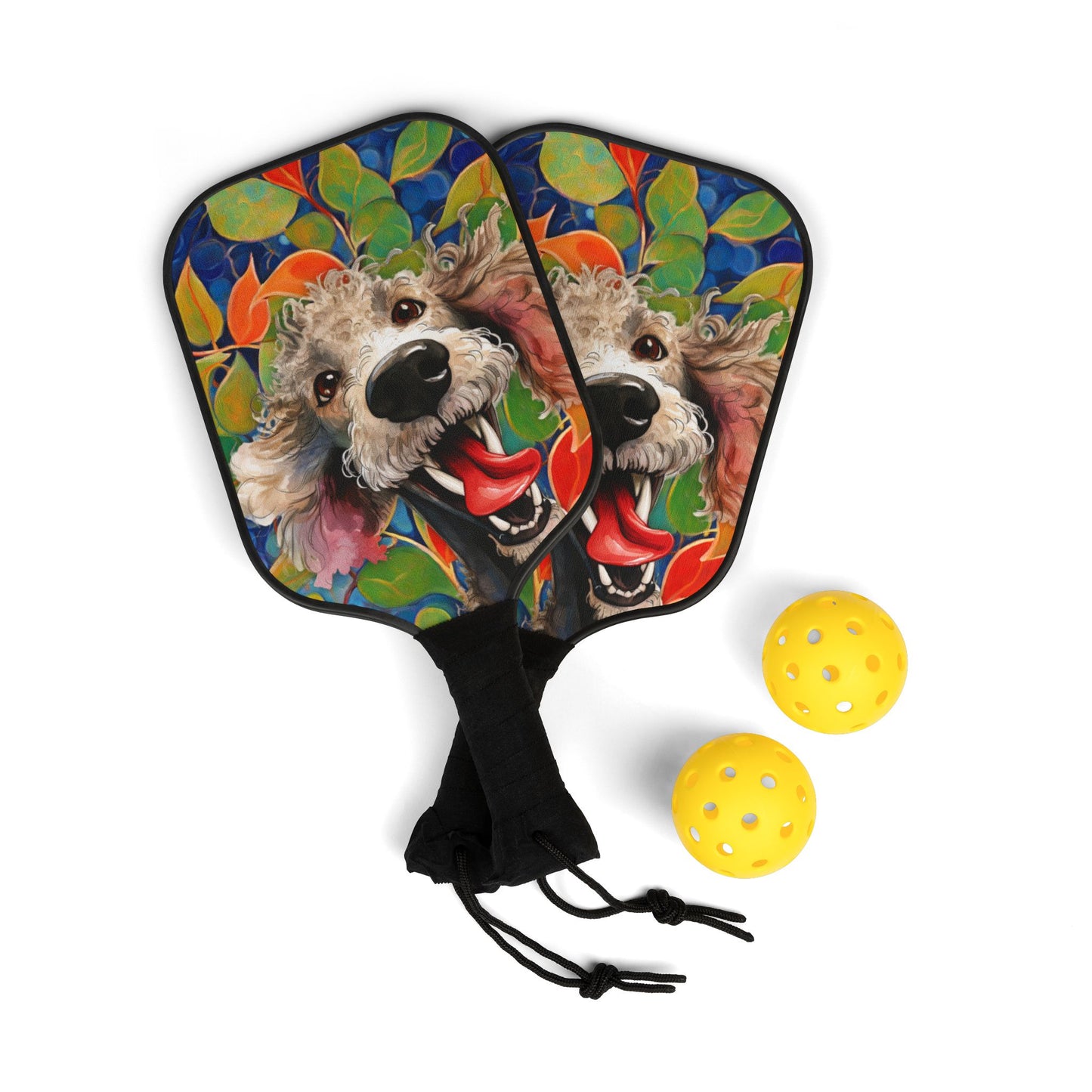 Crazy Standard Poodle Pickleball Kit