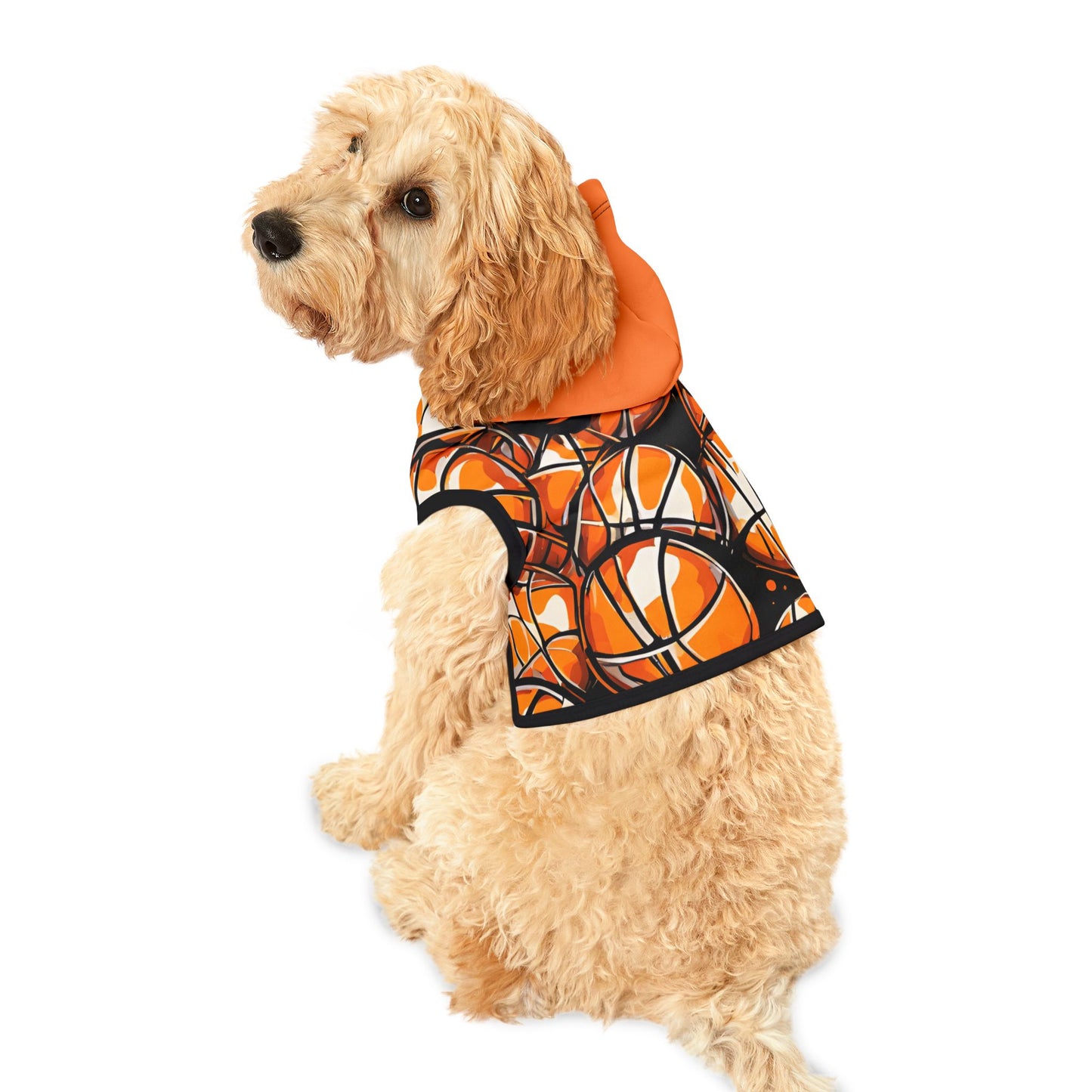 Slam Dunk Basketball Pet Hoodie