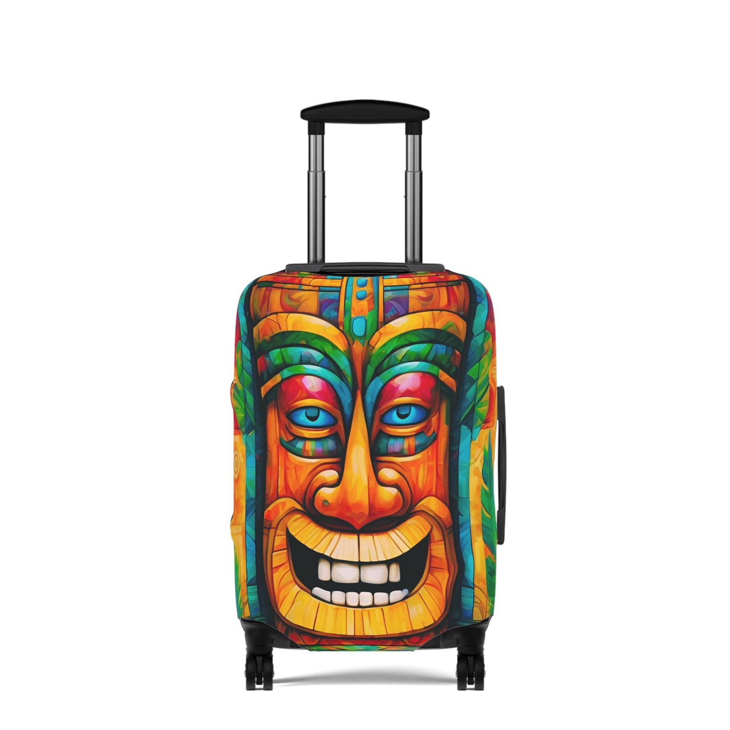 The Tiki Knows Luggage Cover ONLY