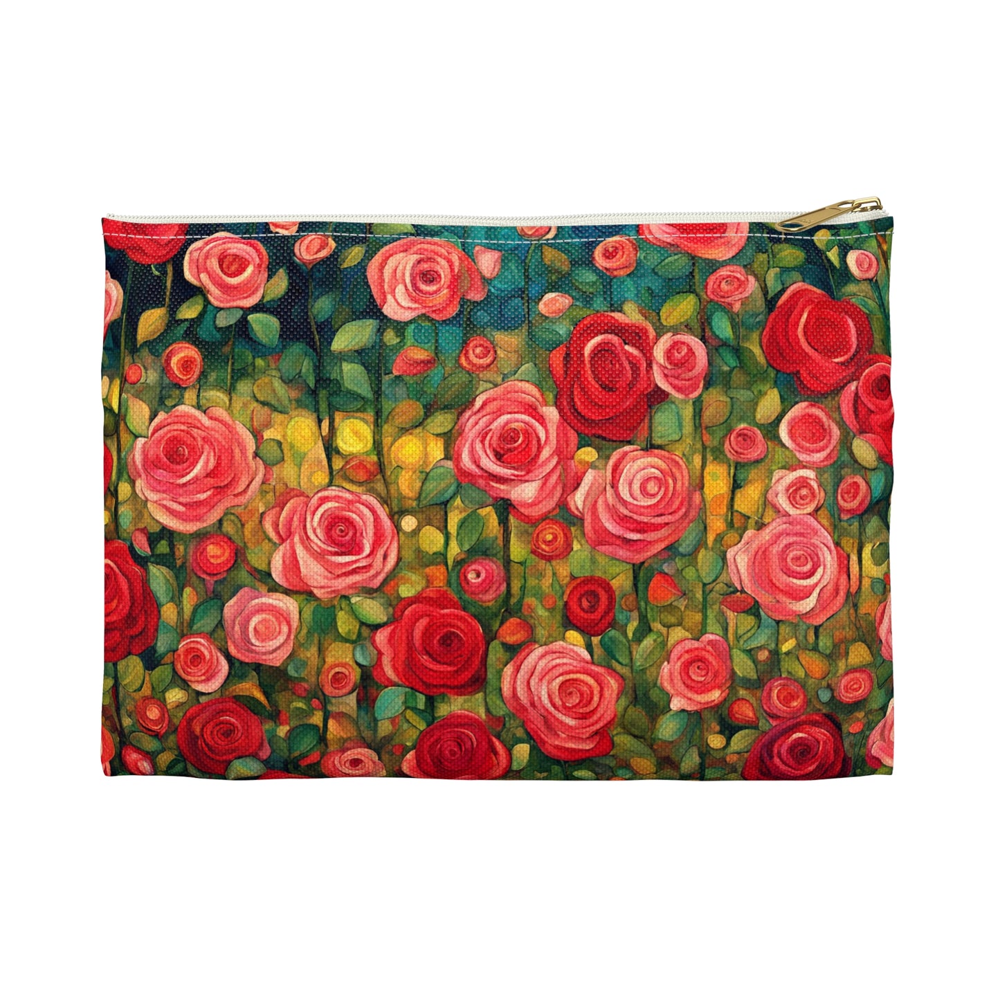 Wall of Roses Accessory Pouch