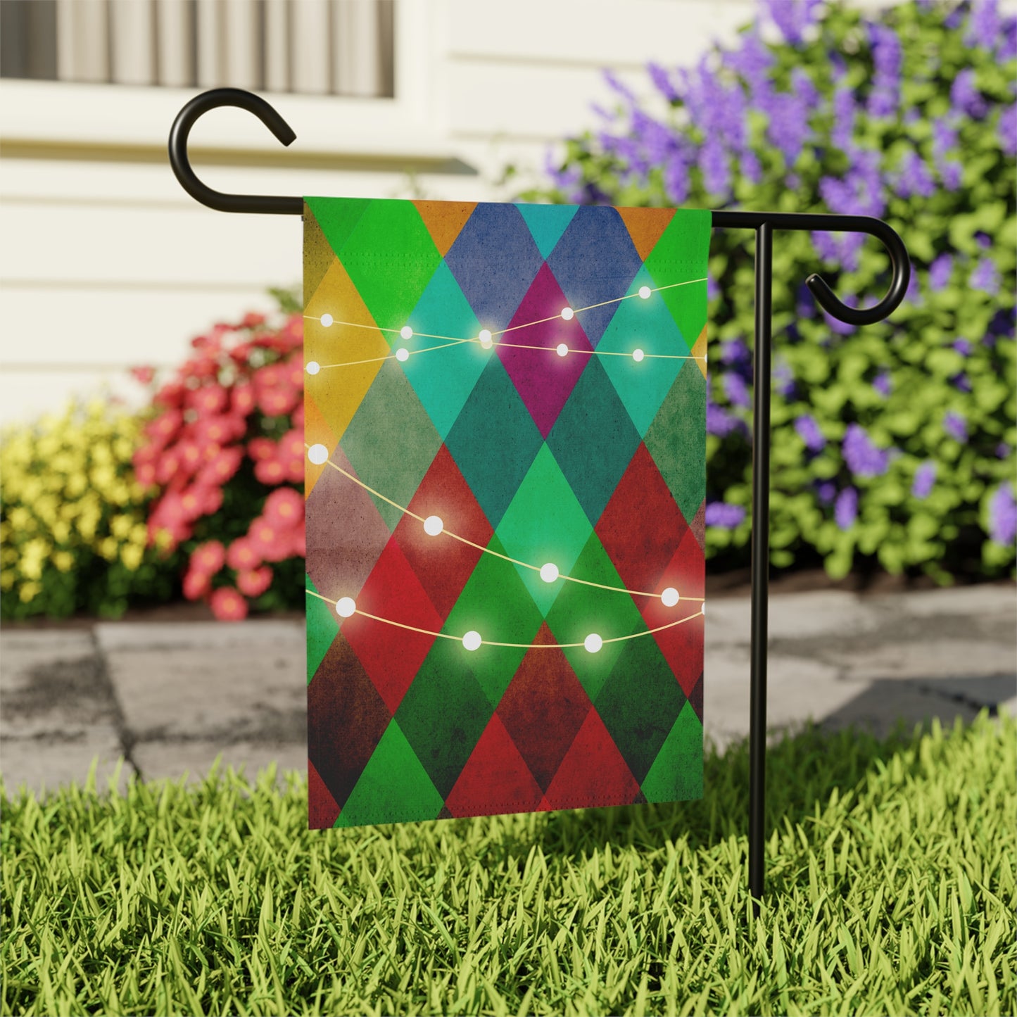 Festive 2-Sided Garden & House Banner