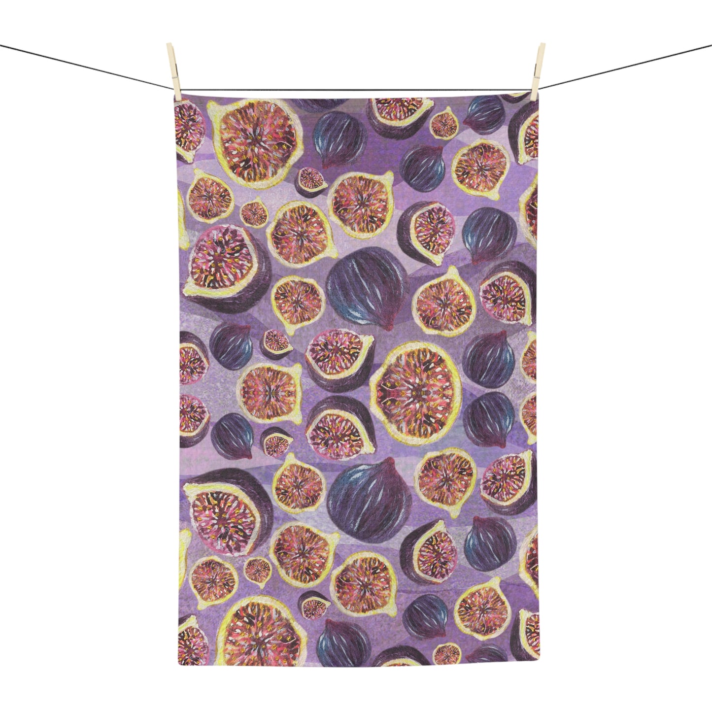 Getting Figgy With It Microfiber Tea Towel