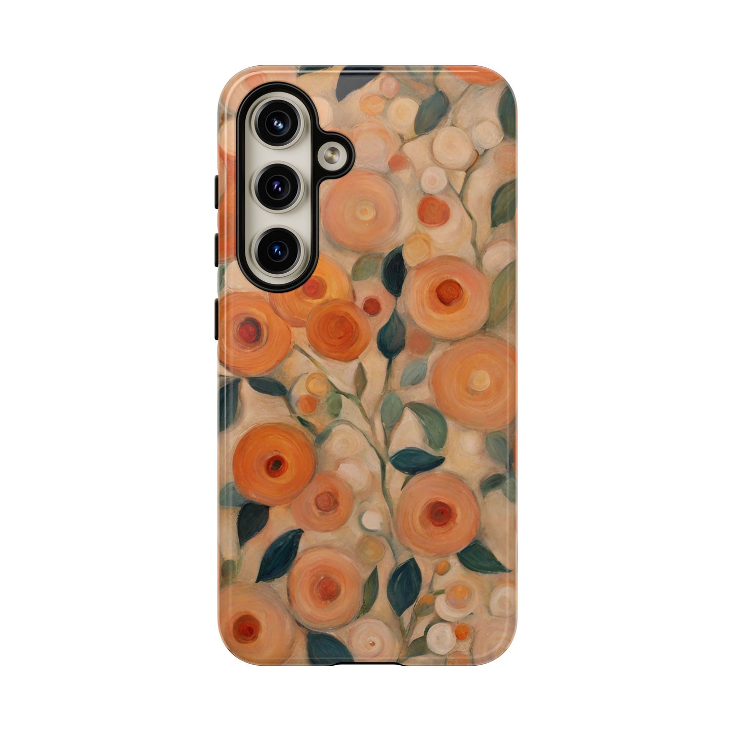 Citrus Floral iPhone Samsung Galaxy Google Pixel Tough Cases