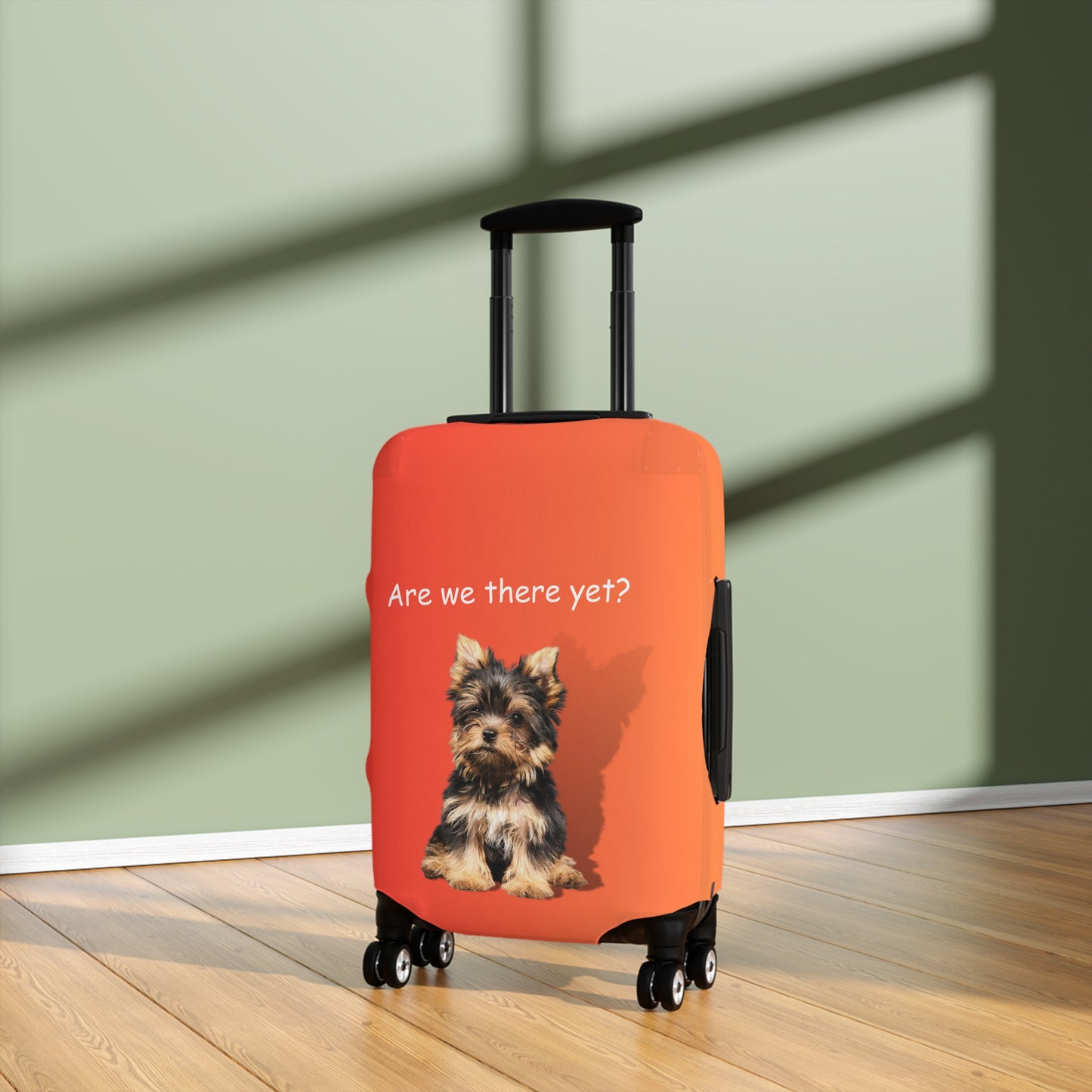 Yorkshire Terrier Are We There Yet? Luggage Cover