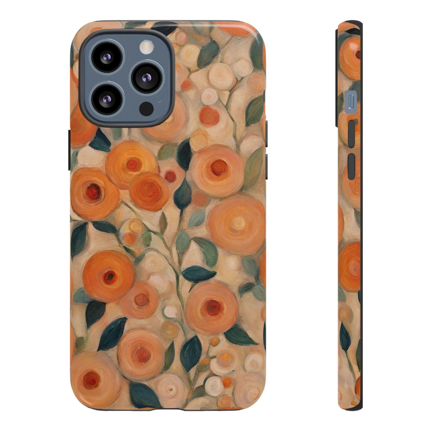 Citrus Floral iPhone Samsung Galaxy Google Pixel Tough Cases