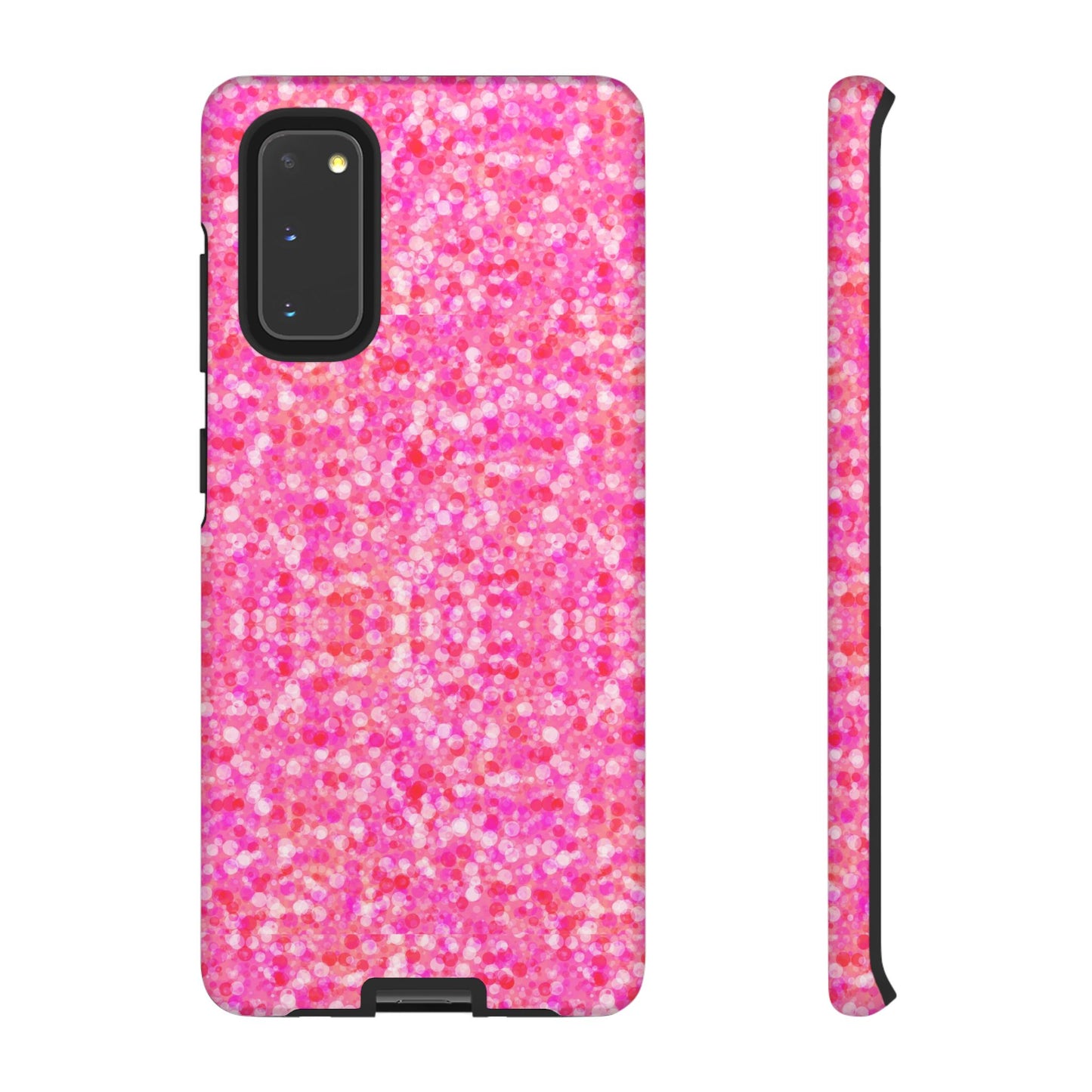 Poppin Pink iPhone Samsung Galaxy Google Pixel Tough Cases