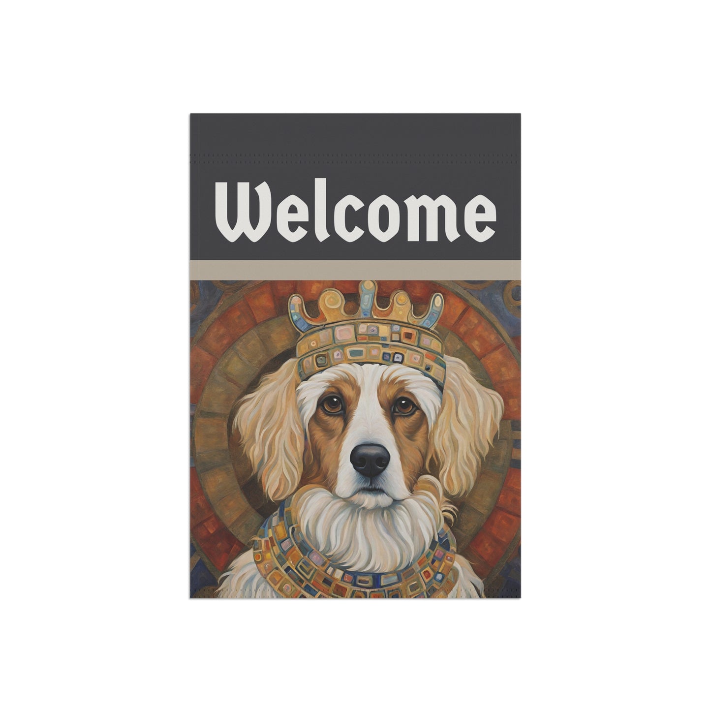 Fritz Welcome 2-Sided Garden & House Flag/Banner