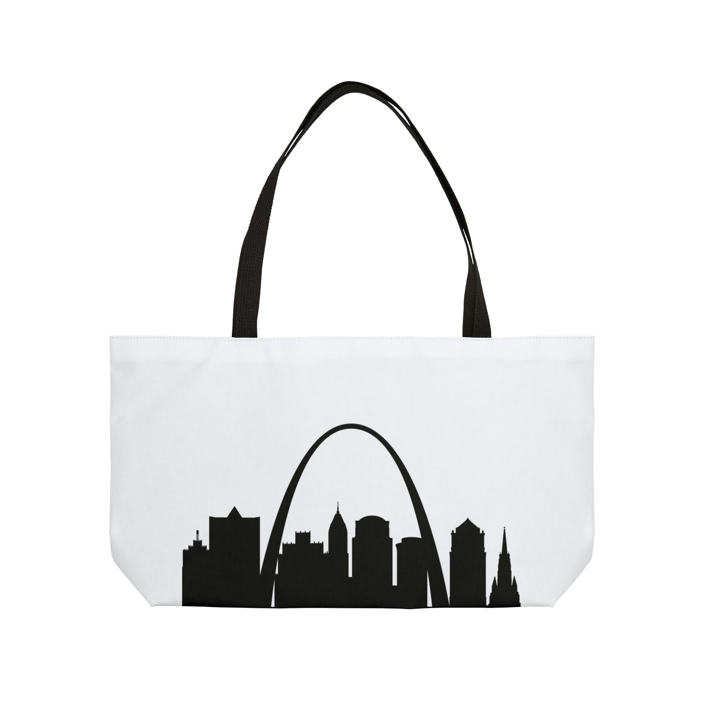 St Louis Skyline & Cardinal Weekender Tote Bag