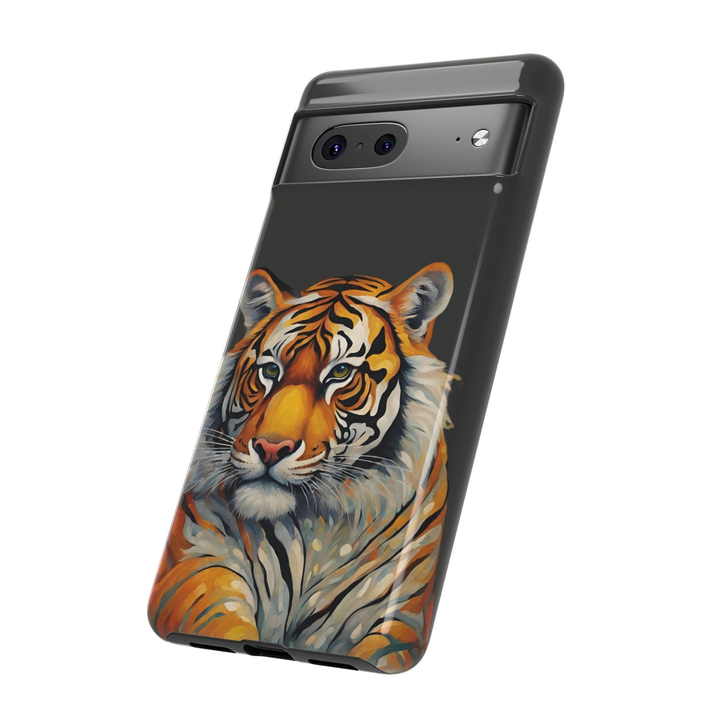 Tiger Wildlife iPhone Samsung Galaxy Google Pixel Tough Cases