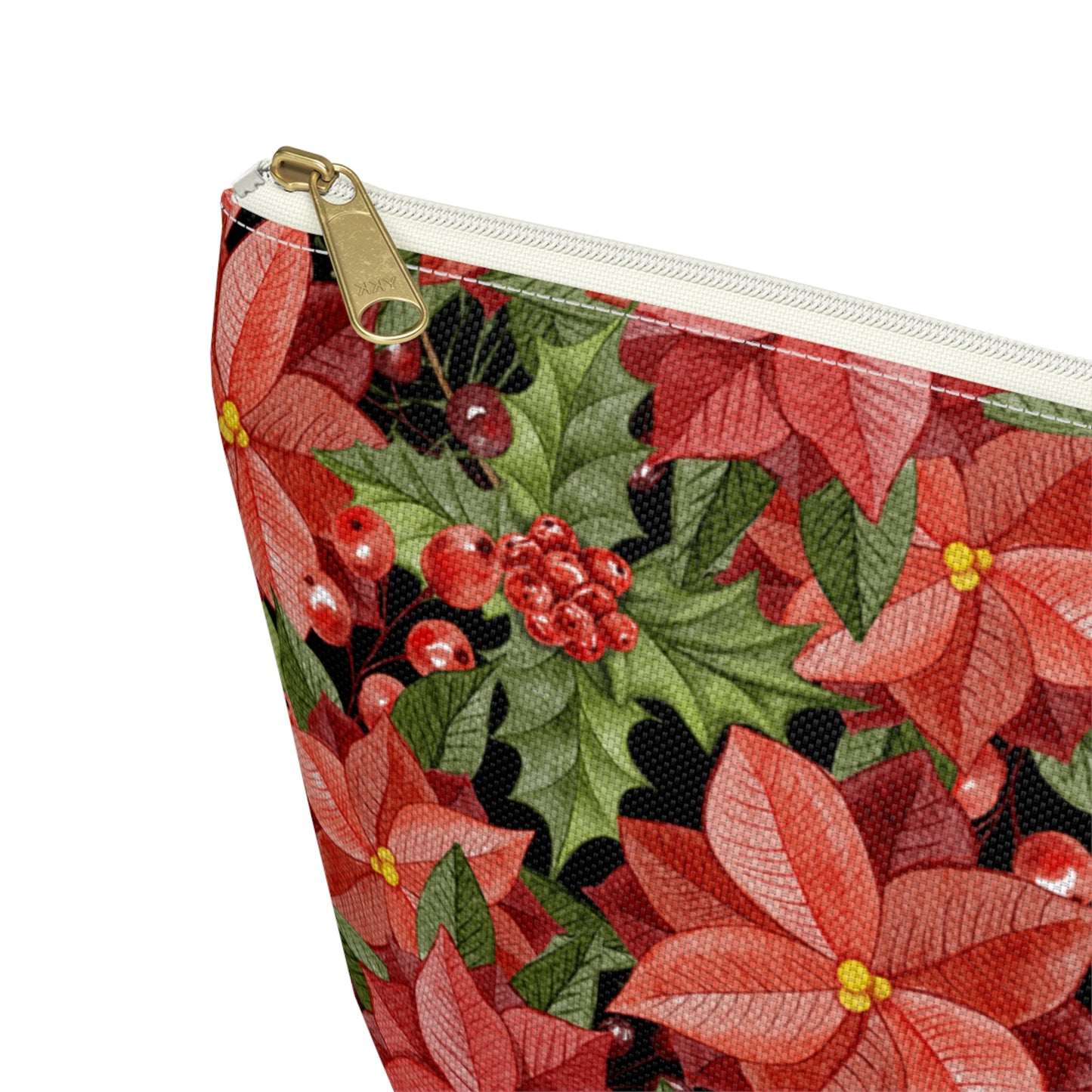 Bloomington Christmas Accessory Pouch w T-bottom