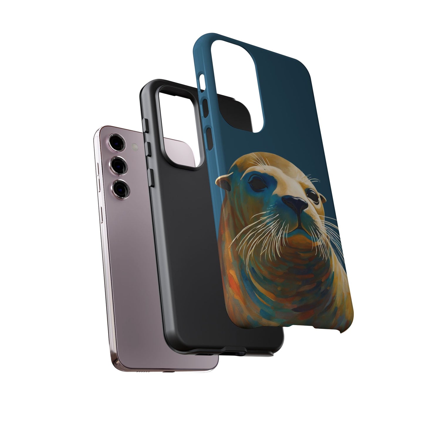 Sea Lion Wildlife iPhone Samsung Galaxy Google Pixel Tough Cases