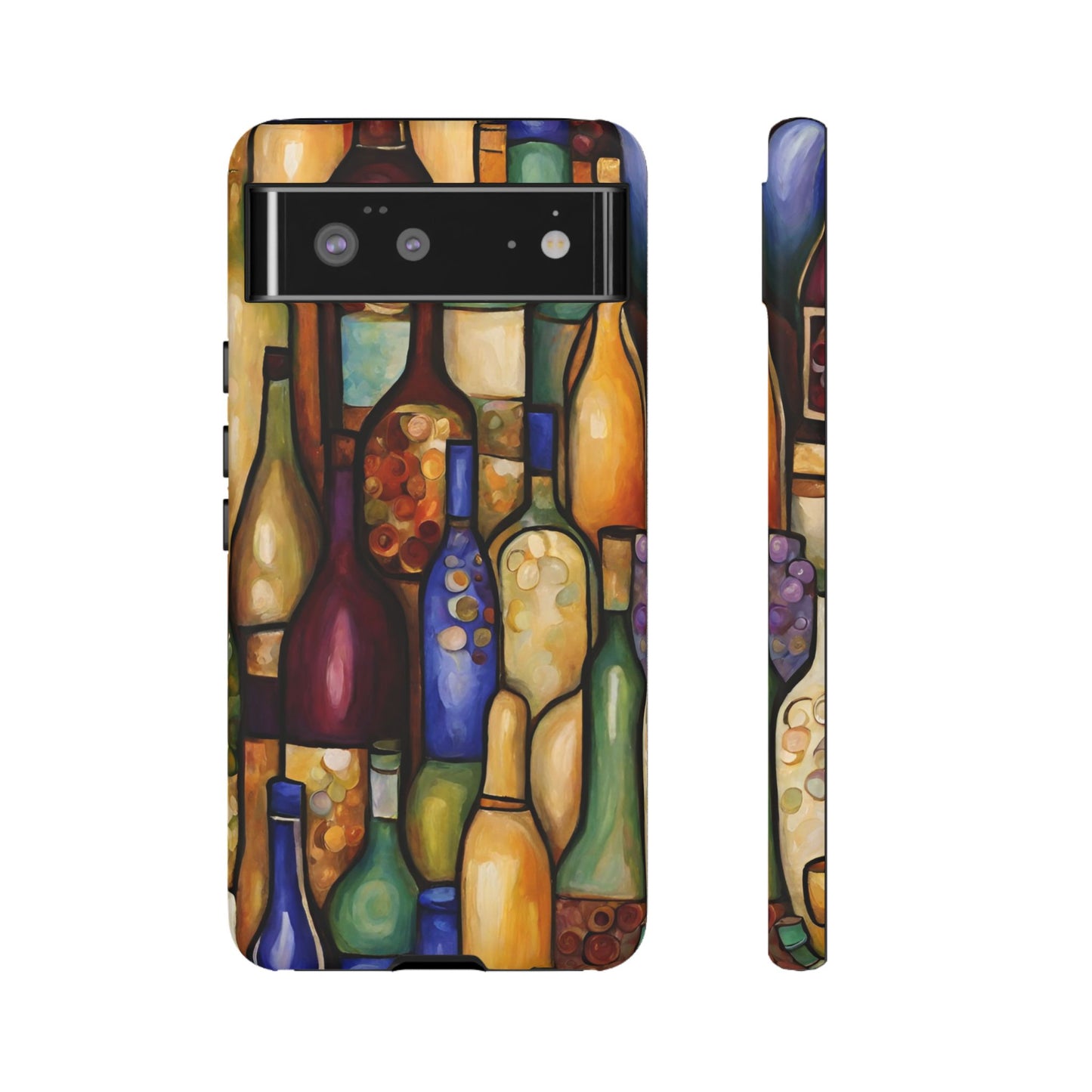 Vino Abstract iPhone Samsung Galaxy Google Pixel Tough Cases