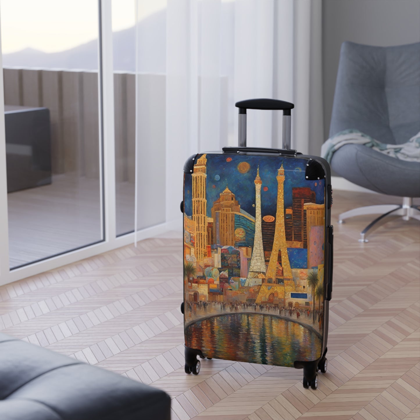 Let's Travel Suitcase