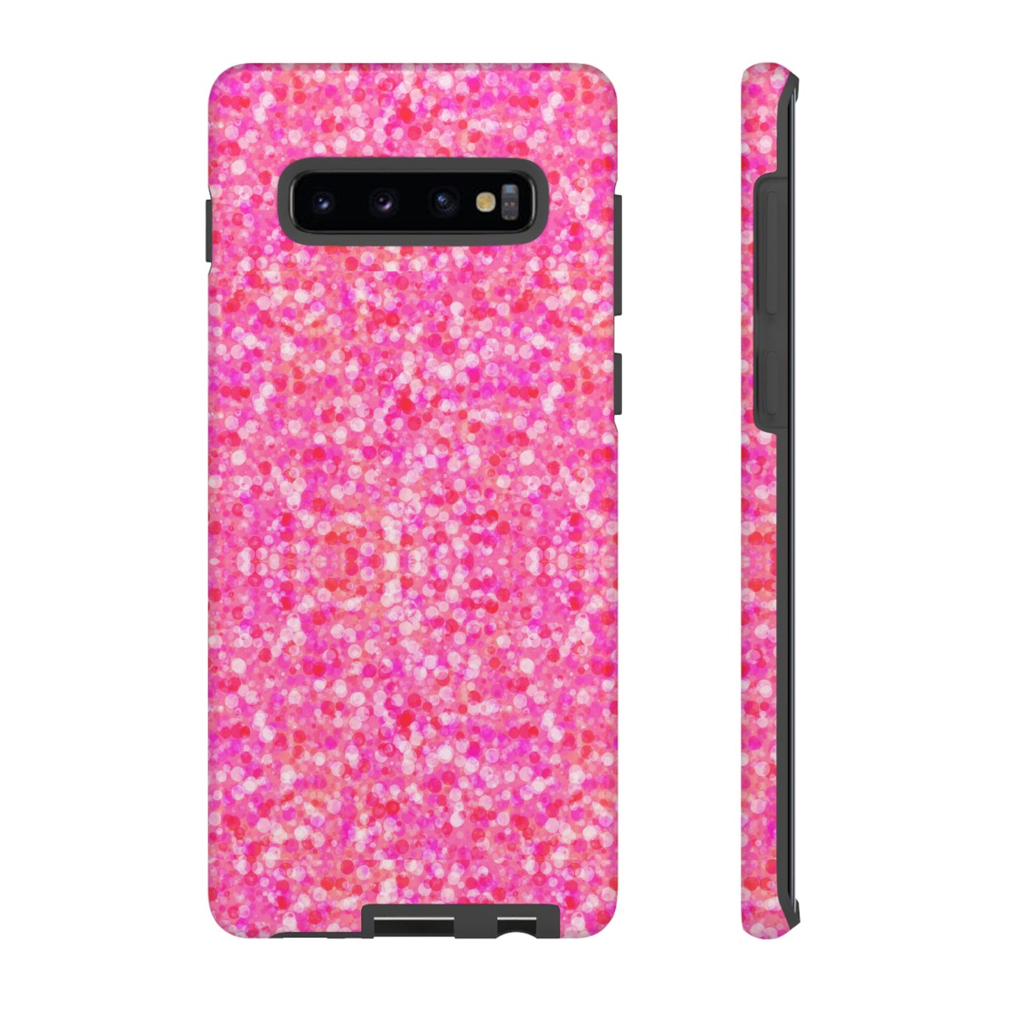 Poppin Pink iPhone Samsung Galaxy Google Pixel Tough Cases