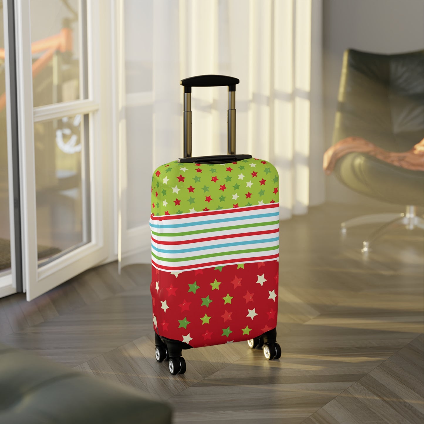 Snappy Holiday Luggage Cover