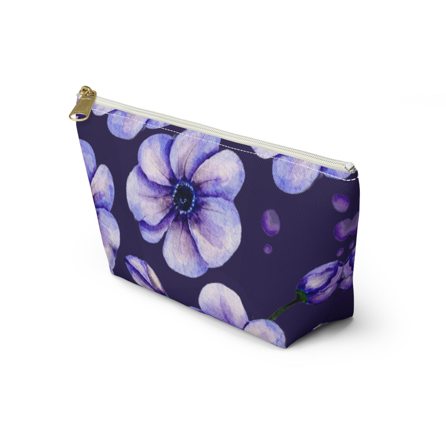 Pansy Accessory Pouch w T-bottom