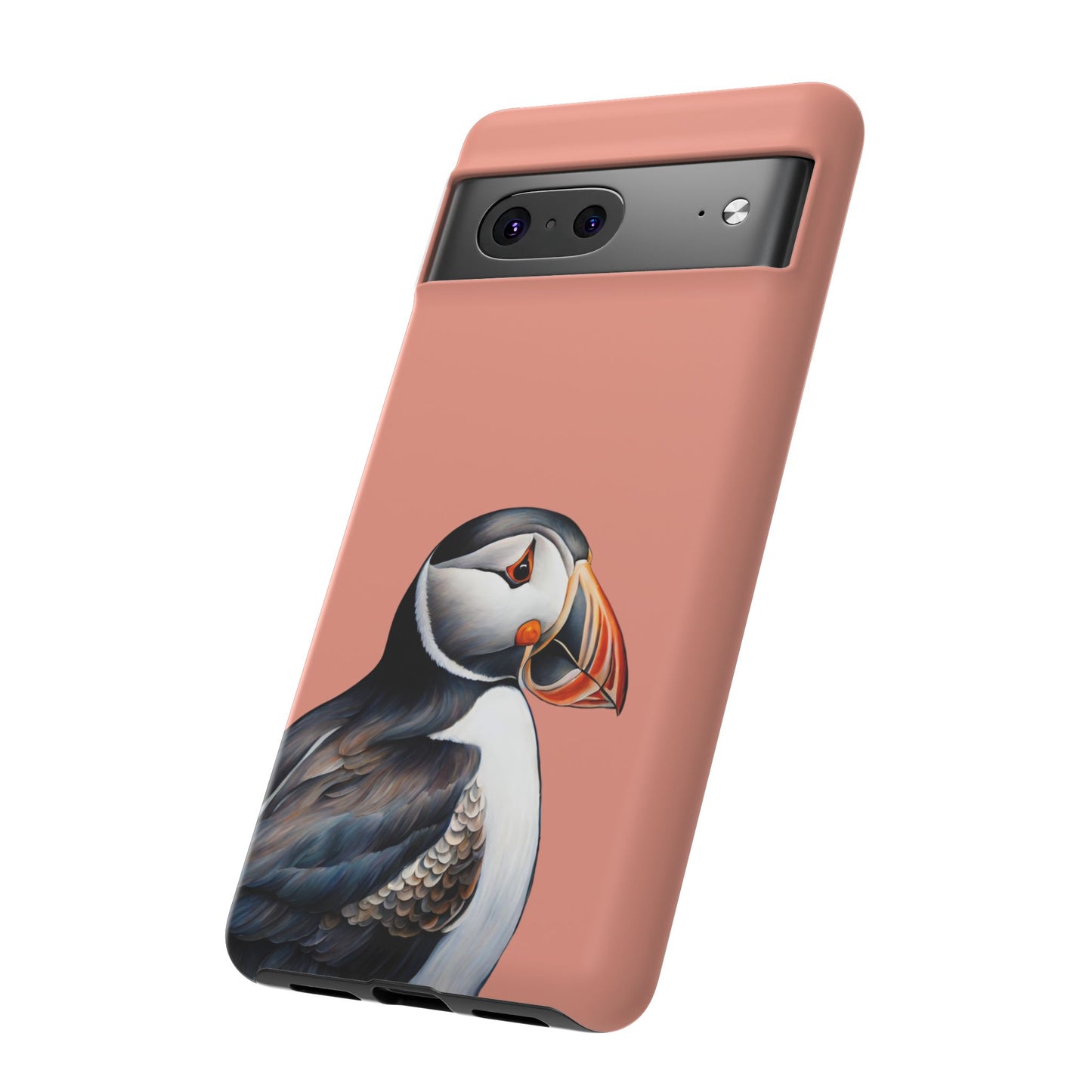 Puffin Wildlife iPhone Samsung Galaxy Google Pixel Tough Cases