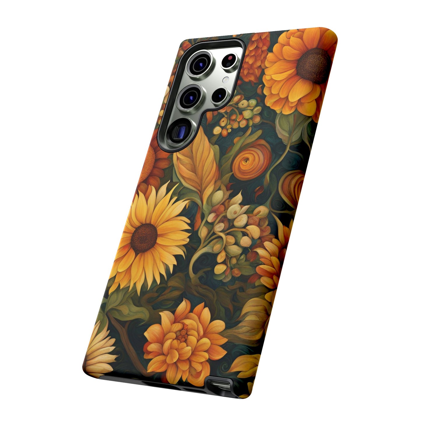 Autumn Flowers iPhone Samsung Galaxy Google Pixel Tough Cases