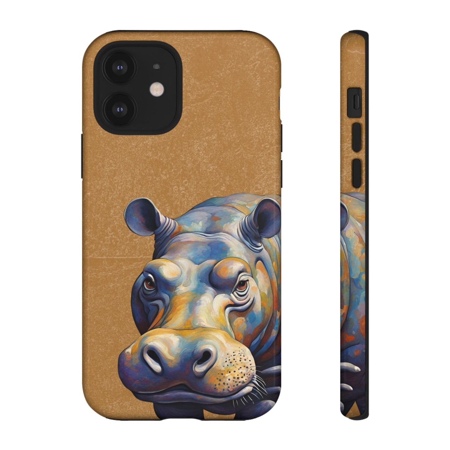 Hippo Wildlife iPhone Samsung Galaxy Google Pixel Tough Cases